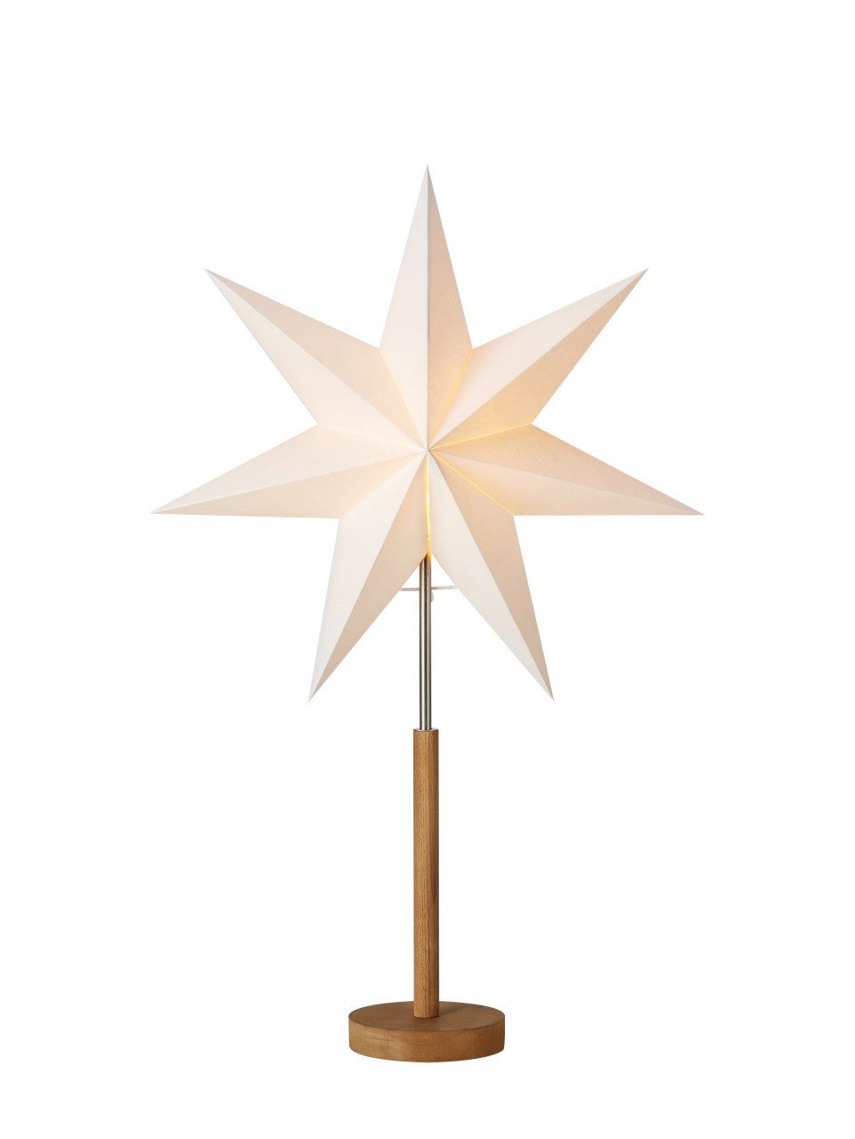 Markslöjd Dekostern Markslöjd Tischstern Speranza mit Kabel weiß