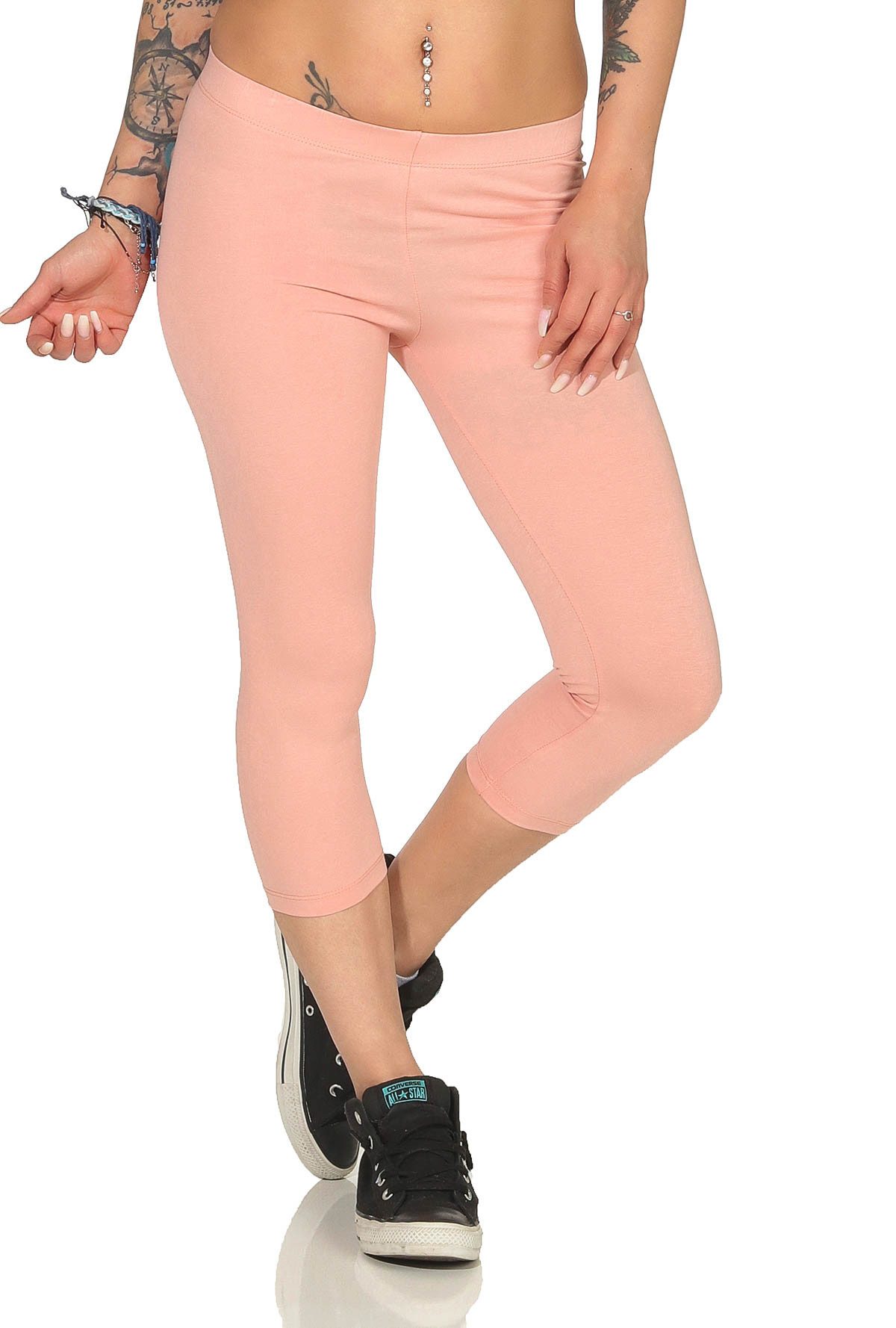 Mellice 3/4-Leggings Damen 3/4 Capri Leggings günstig online kaufen