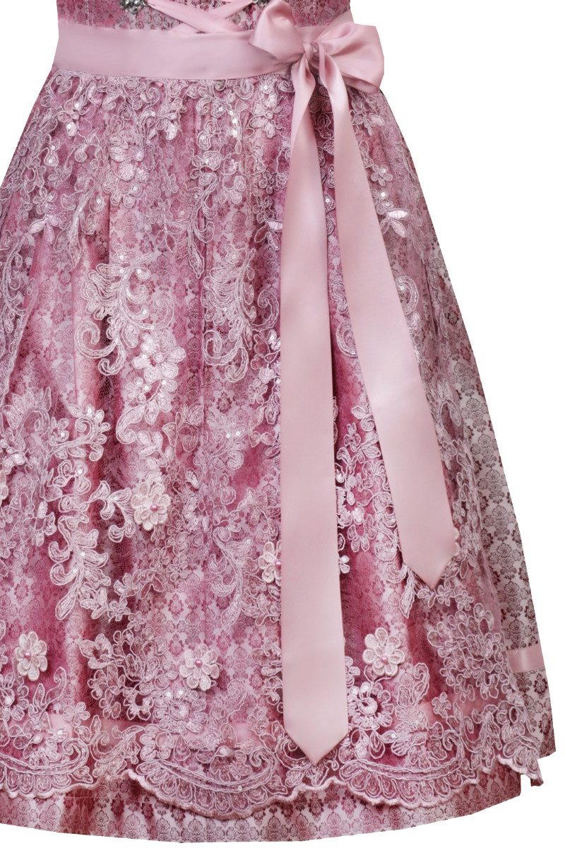 MarJo Dirndl Mini Dirndl 2tlg. - NADINA - himbeer/mauve/rosé
