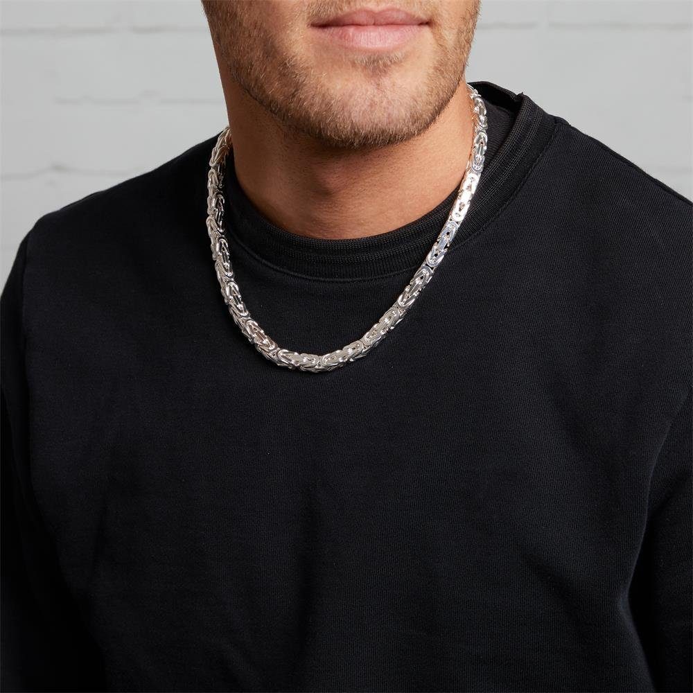 JEWLIX Königskette Massiv aus Sterlingsilber 7,5mm breit günstig online kaufen