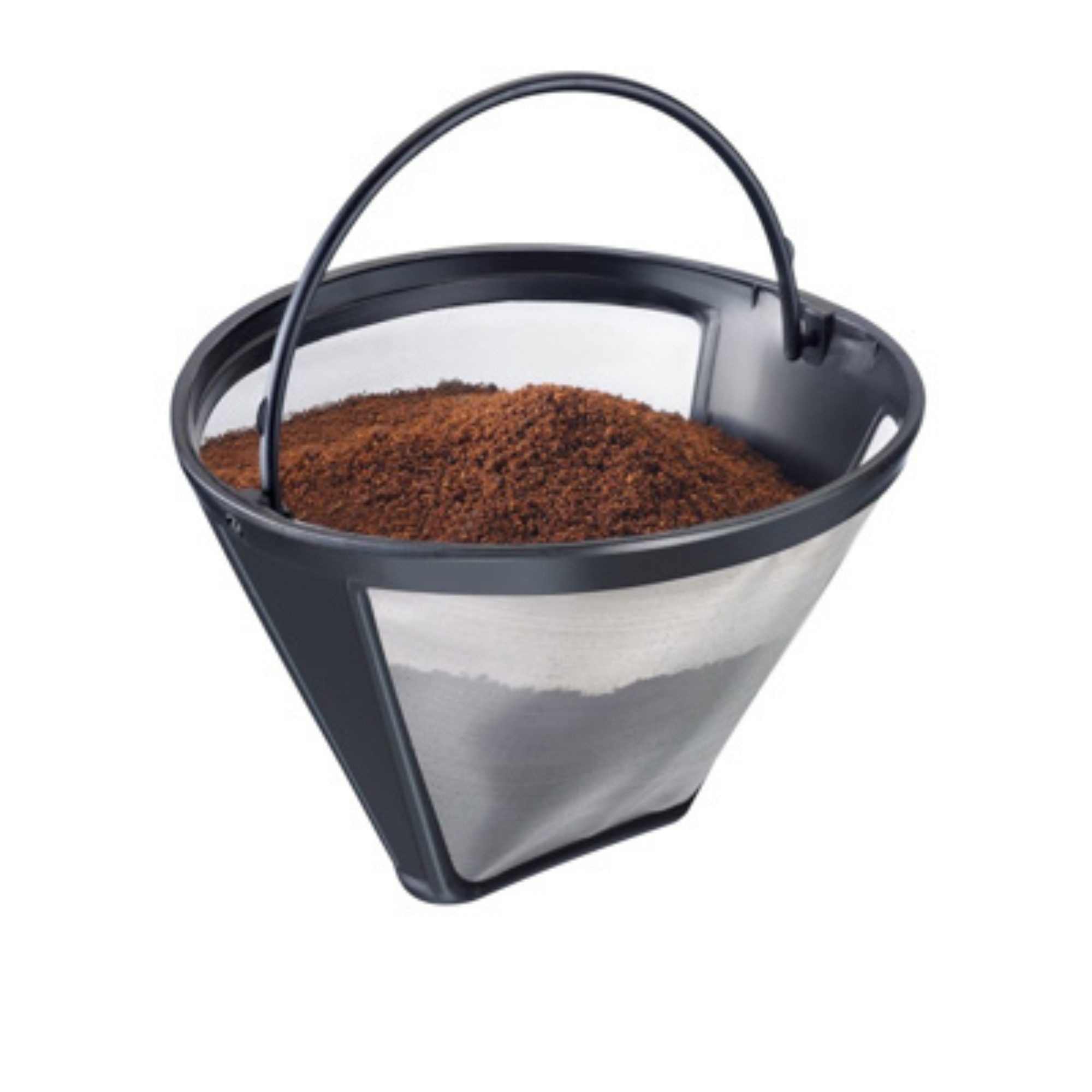 Thiru Permanentfilter - Dauerfilter Kaffee Größe 4 - wiederverwendbar - für 8 bis 12 Tassen