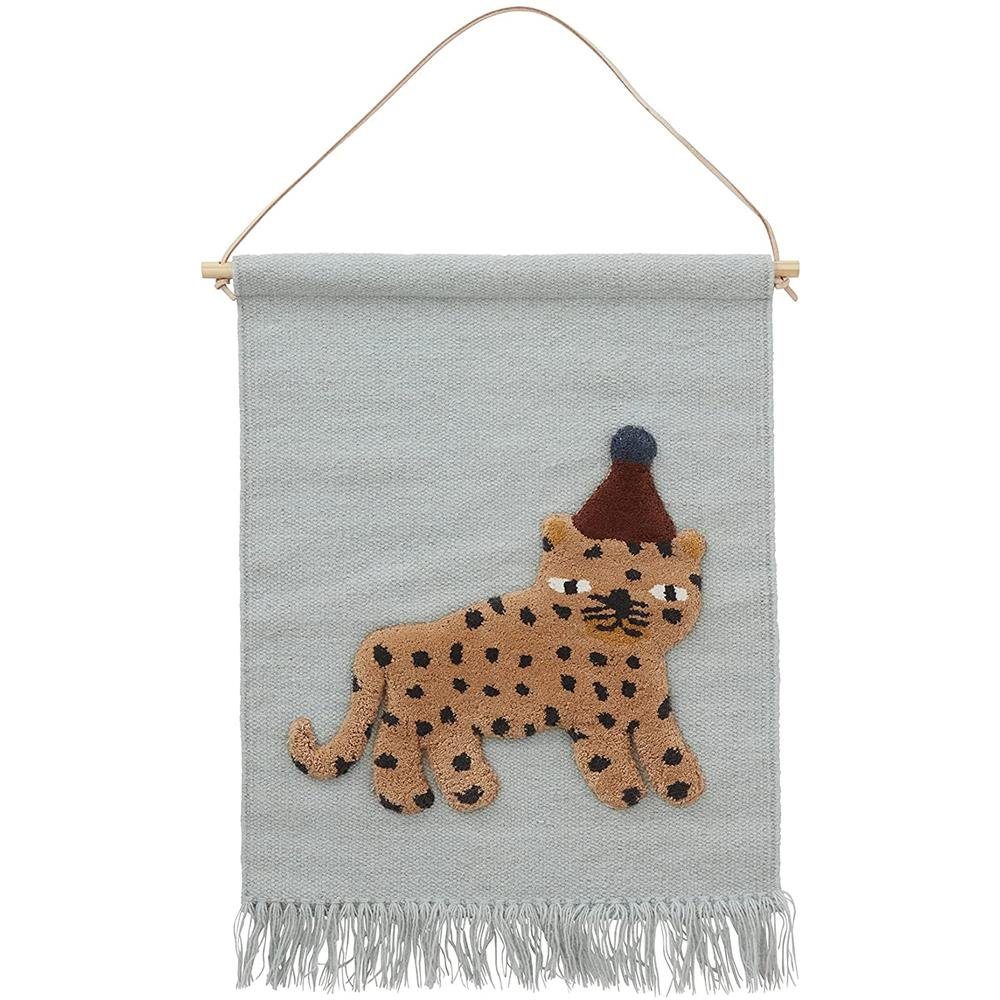 OYOY Wandteppich Leopard, Wandaufhänger, Wandbehang, Wanddekoration, günstig online kaufen