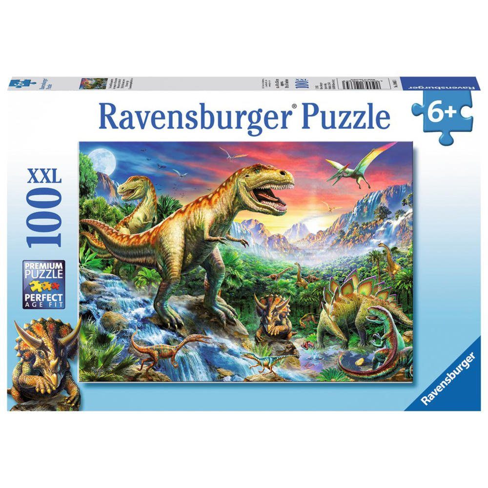 Puzzle Bei Den Dinosauriern