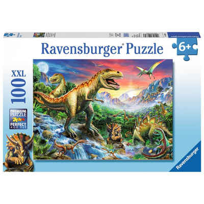 Ravensburger Puzzle Bei Den Dinosauriern, 100 Puzzleteile