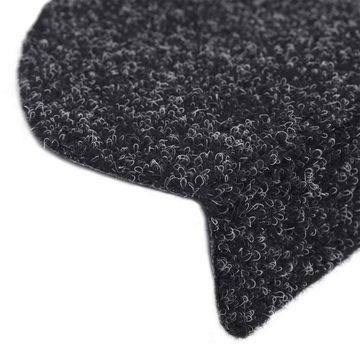 Stufenmatte Selbstklebende Treppenmatten 5 Stk. Schwarz 56x17x3 cm, vidaXL, Andere, Höhe: 4 mm