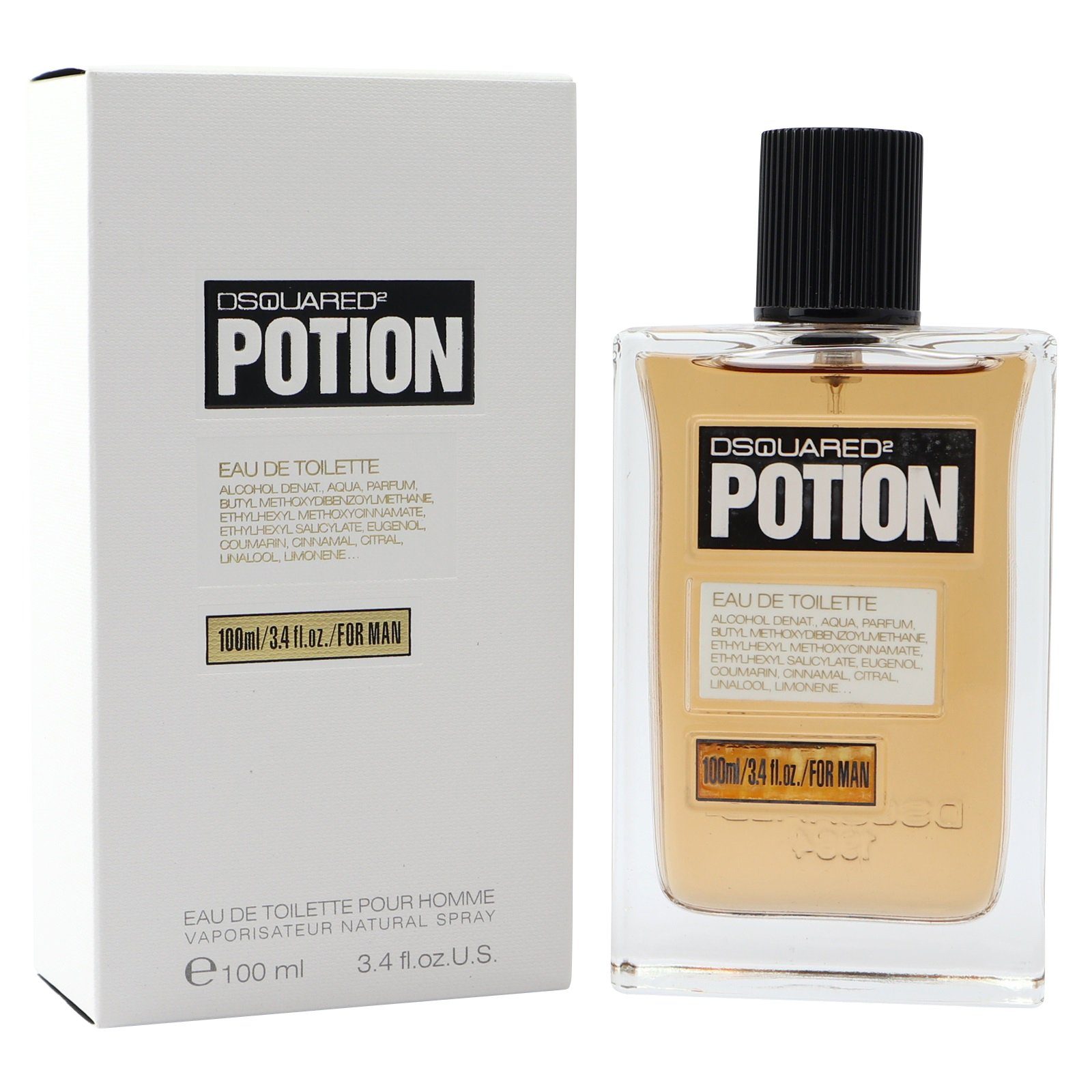 Eau de Toilette Dsquared² Potion for Man Pour Homme Eau de Toilette Spray 100 ml