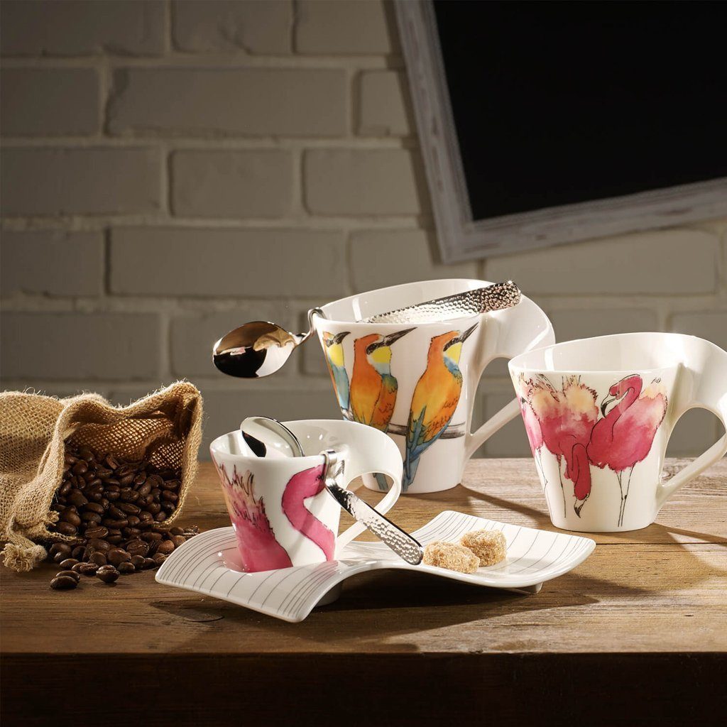 Villeroy & Boch Tasse Kaffeebecher (Geschenkkarton), 1-tlg., Porzellan, Premium Porcelain, mikrow.- & spülm.sicher, Made in Germany