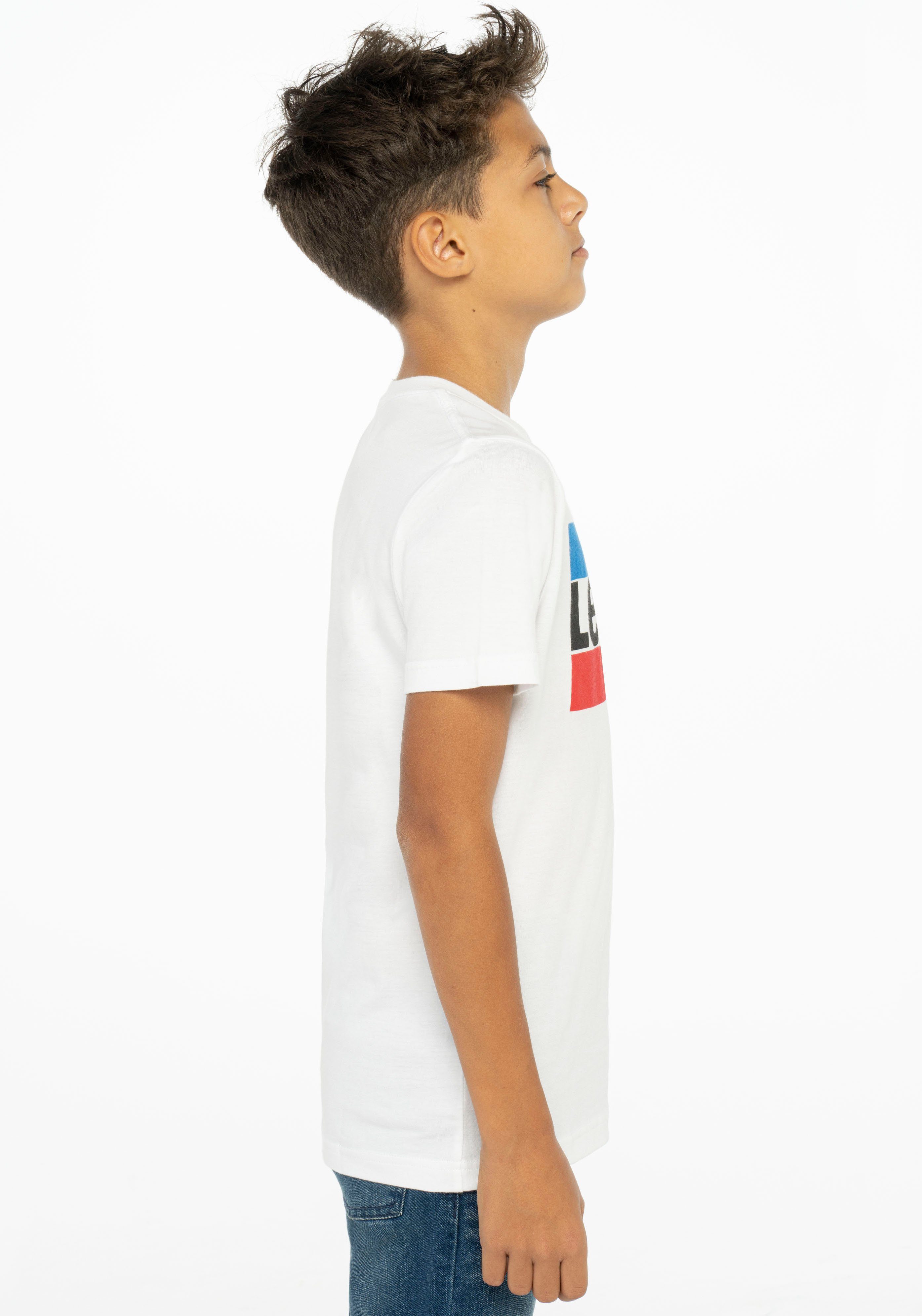 for T-Shirt BOYS white TEE Kids Levi's® SPORTSWEAR LOGO