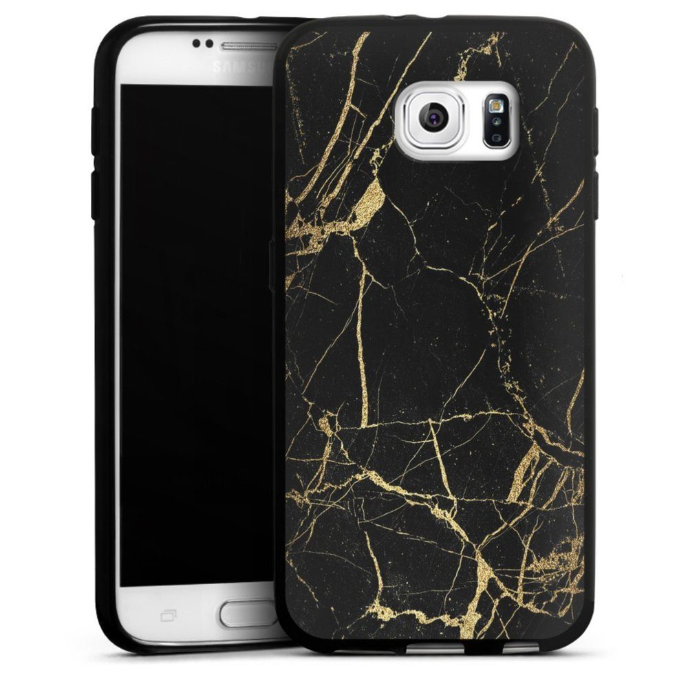 DeinDesign Handyhülle »BlackGoldMarble Look« Samsung Galaxy S6, Silikon  Hülle, Bumper Case, Handy Schutzhülle, Smartphone Cover Marmor schwarz  Muster online kaufen | OTTO