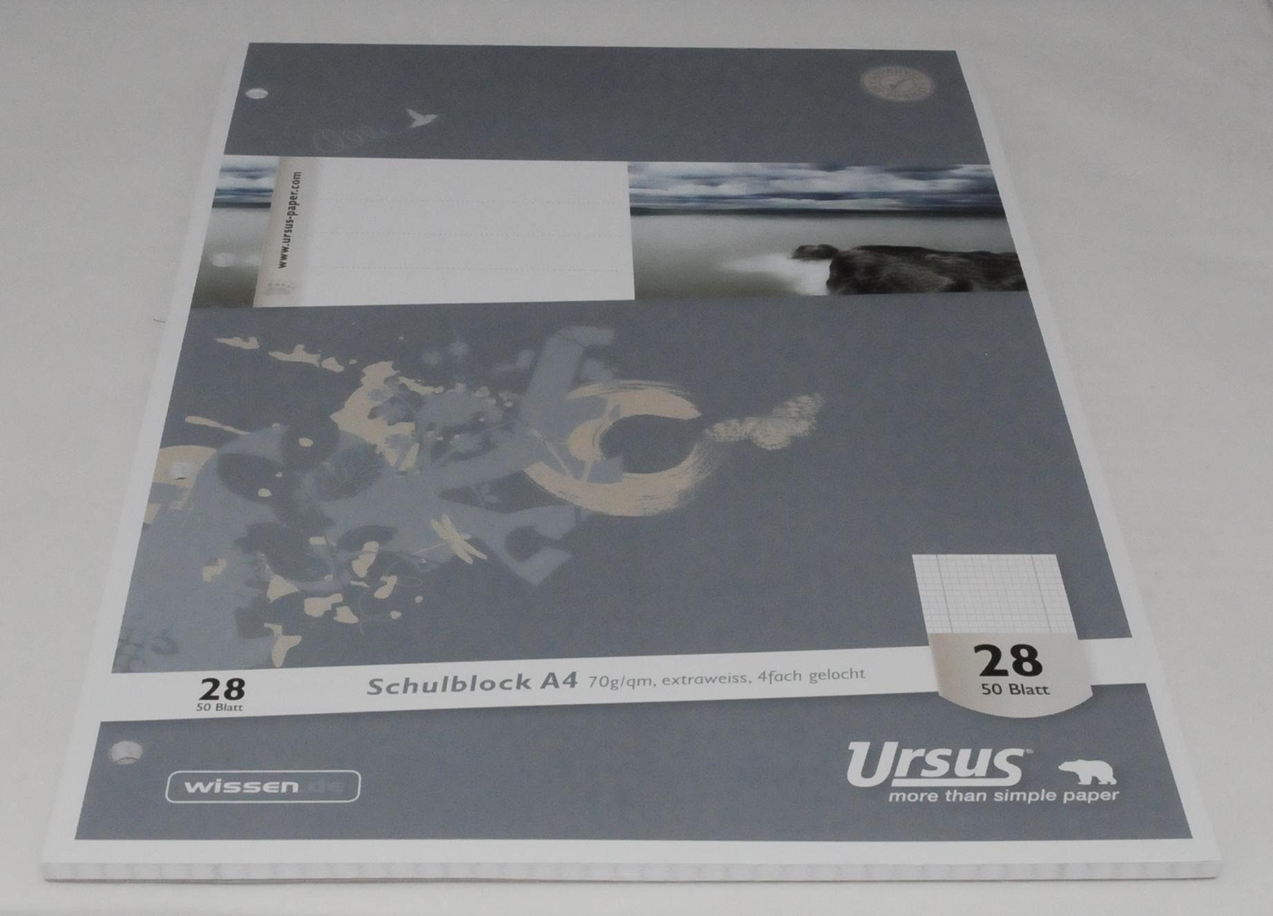 Staufen Notizblock 10 Staufen® Briefblöcke Style gelocht DIN A4 kariert Lineatur 28