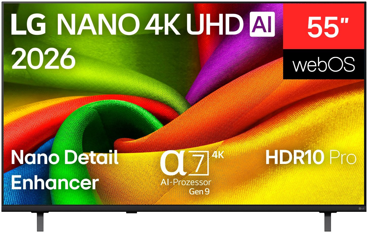 LG 55NU850B6LA DLED-Fernseher (139 cm/55 Zoll, 4K Ultra HD, Smart-TV)