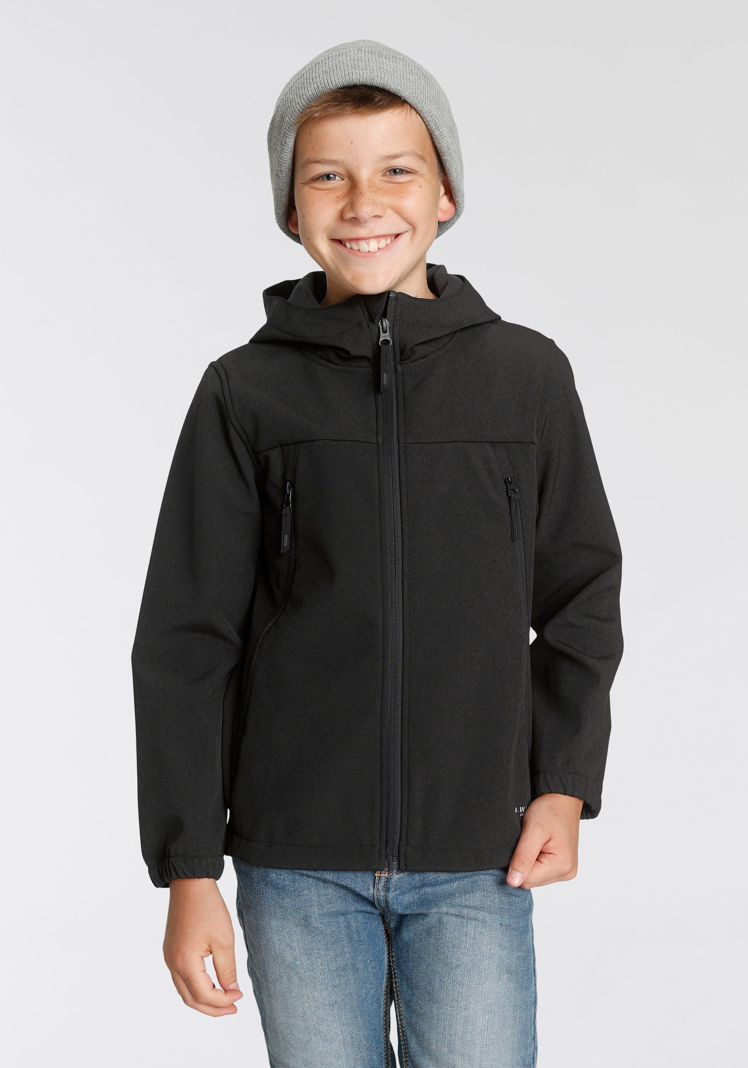 Icepeak Softshelljacke KONAN - für Kinder aus winddichtem und wasserabweisendem Material