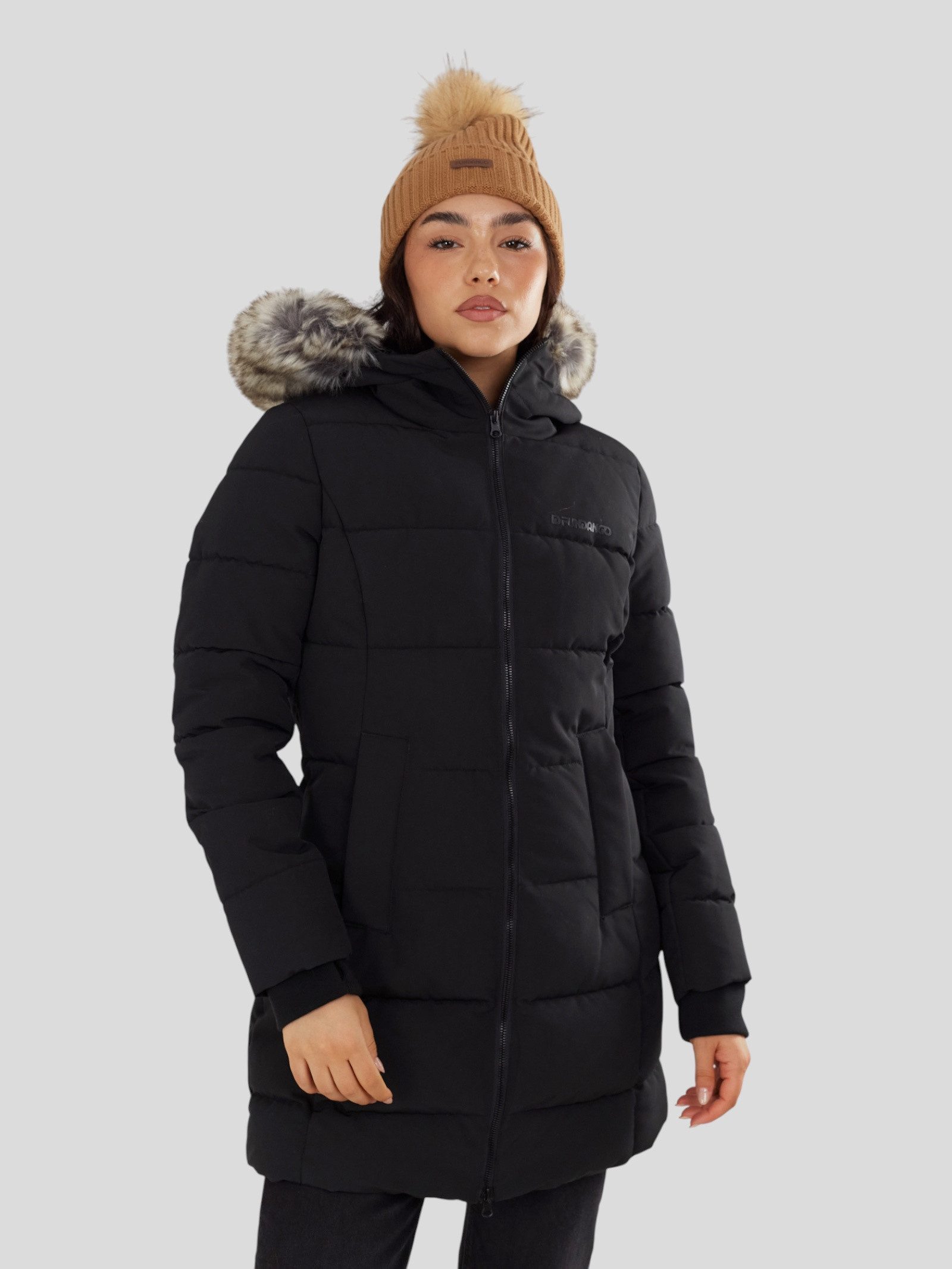 Fundango Winterjacke Melody Padded Jacket Winterjacke, warm gefüttert, Kapu günstig online kaufen