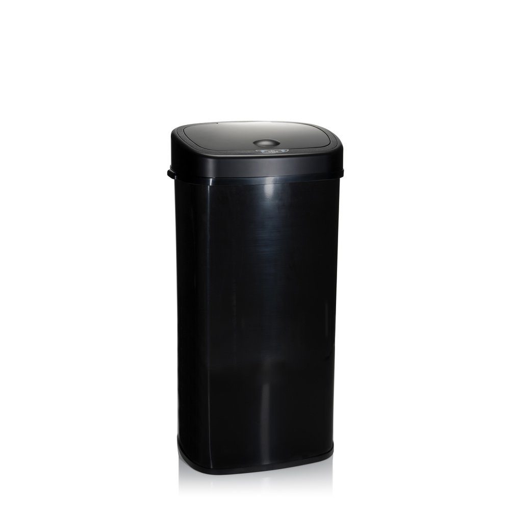 Stahlblech, Sensor-Mülleimer Sensor mit 68L, CLEAN hjh Kunststoff, OFFICE Mülleimer Abfalleimer VI
