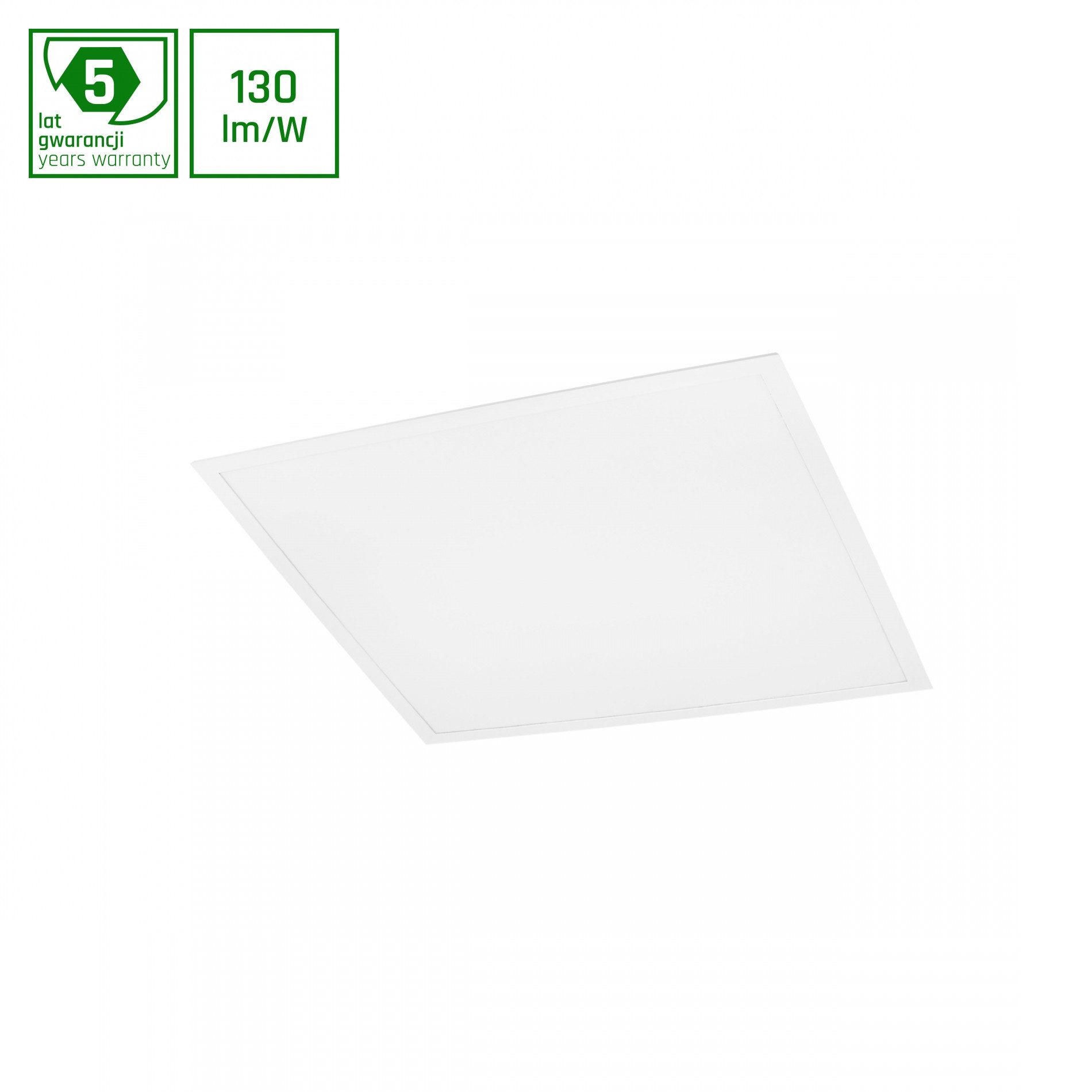 Spectrum LED Panel LED Panel 40W mit Philips Treiber 60x60cm 5200lm 120° IP20 Warm 3000K, JA, Warmweiß, mit Philips Treiber