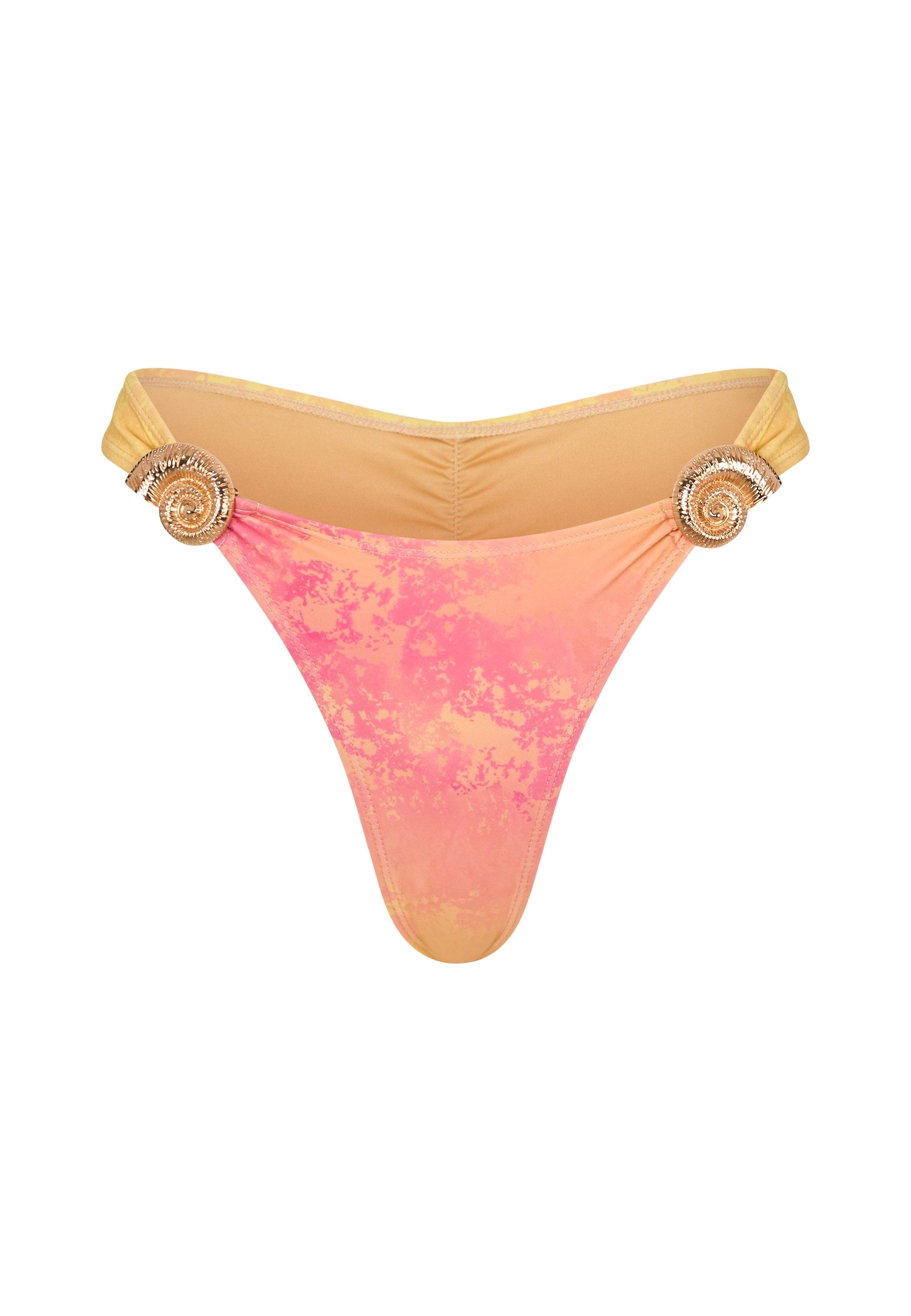 Moda Minx Bikini-Hose Nautilus Shell Fixed Bikini Bottom (1-St., Panty) mit tollen Muschel-Elementen