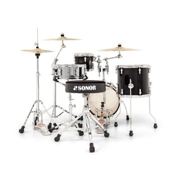 SONOR Kesselsatz, AQ2 Martini Set TSB Transparent Stain Black - Drum Kesselsätze