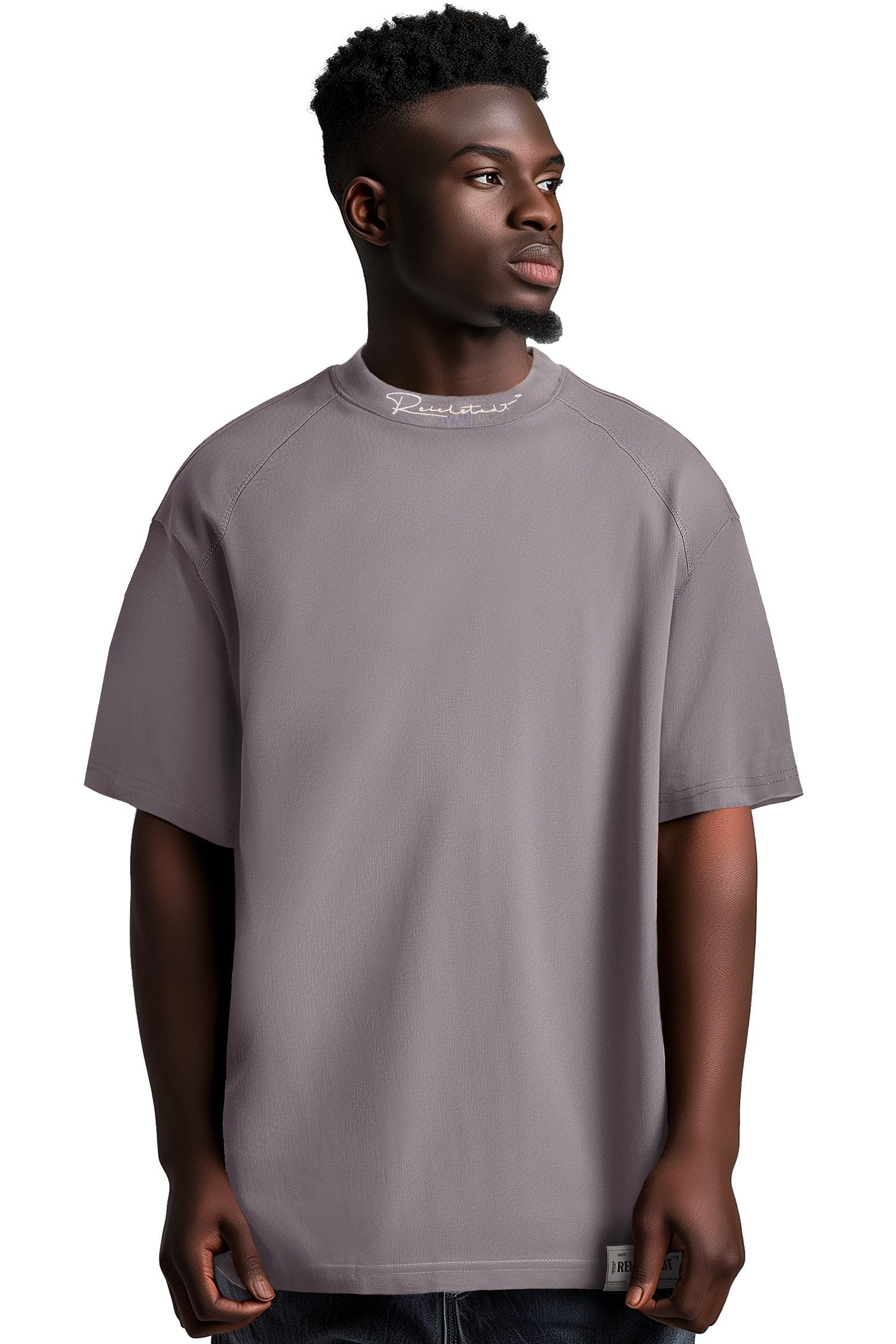 Reichstadt Oversize-Shirt Casual Kurzarm T-shirt 23RS041 günstig online kaufen