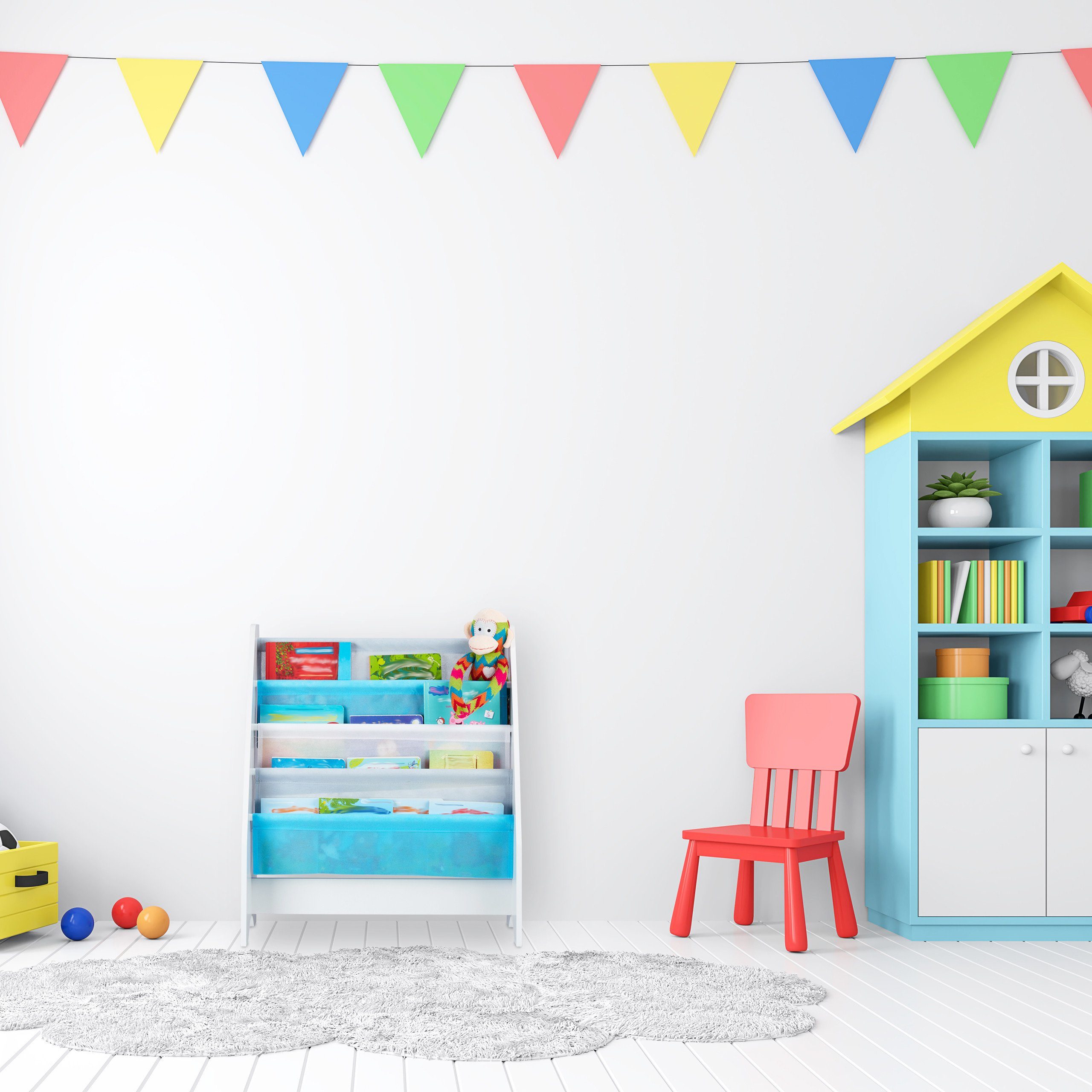relaxdays Kinderregal Kinder Bücherregal, A günstig online kaufen