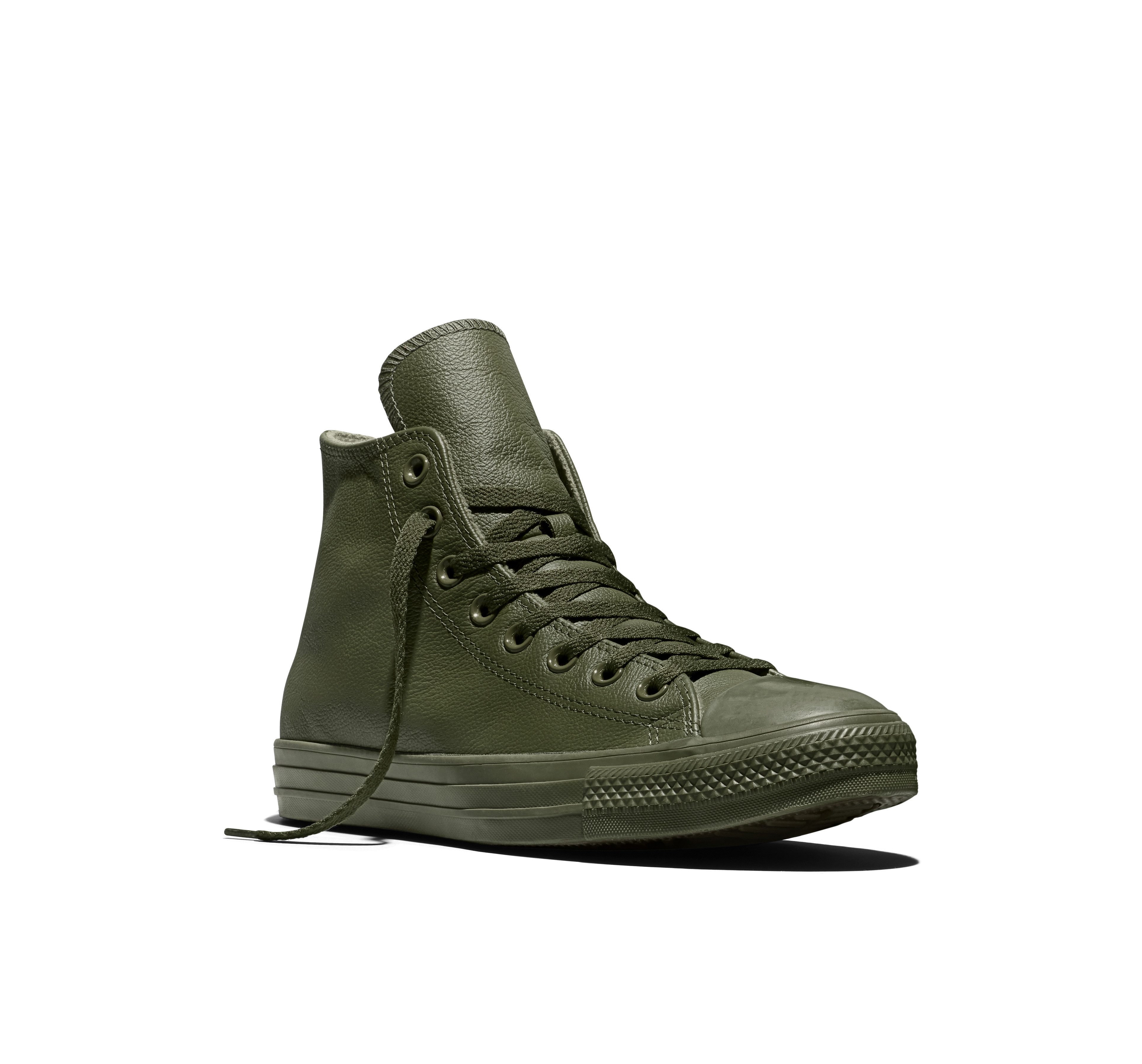 Converse Chuck Taylor All Star Sneaker aus Leder, gefüttert