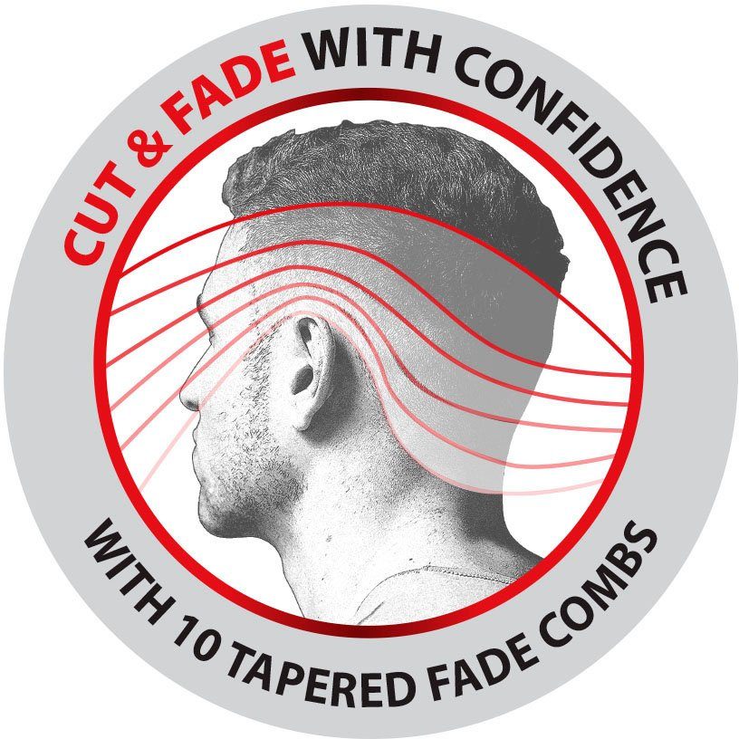 Styles vielzählige Fade Easy Barber-Fading-Technik Remington Haarschneider für mit HC500,