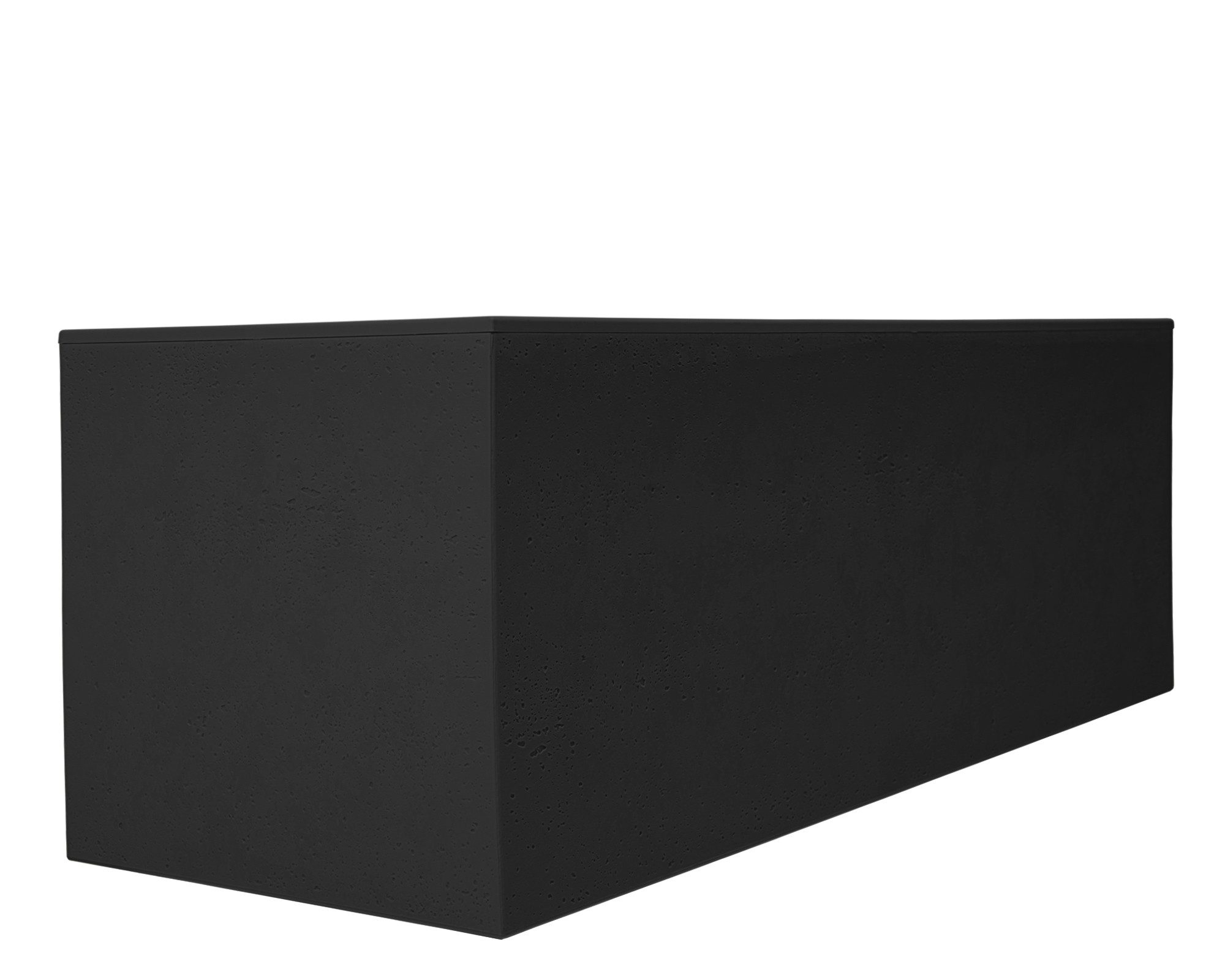 ONDIS24 Blumenkasten Vulkan 57L Gestein/Basalt Optik mit Wasserspeicher Pflanzenkasten, 79.5 x 29.5 x 29.5 (H) cm – Bild 2 von 5