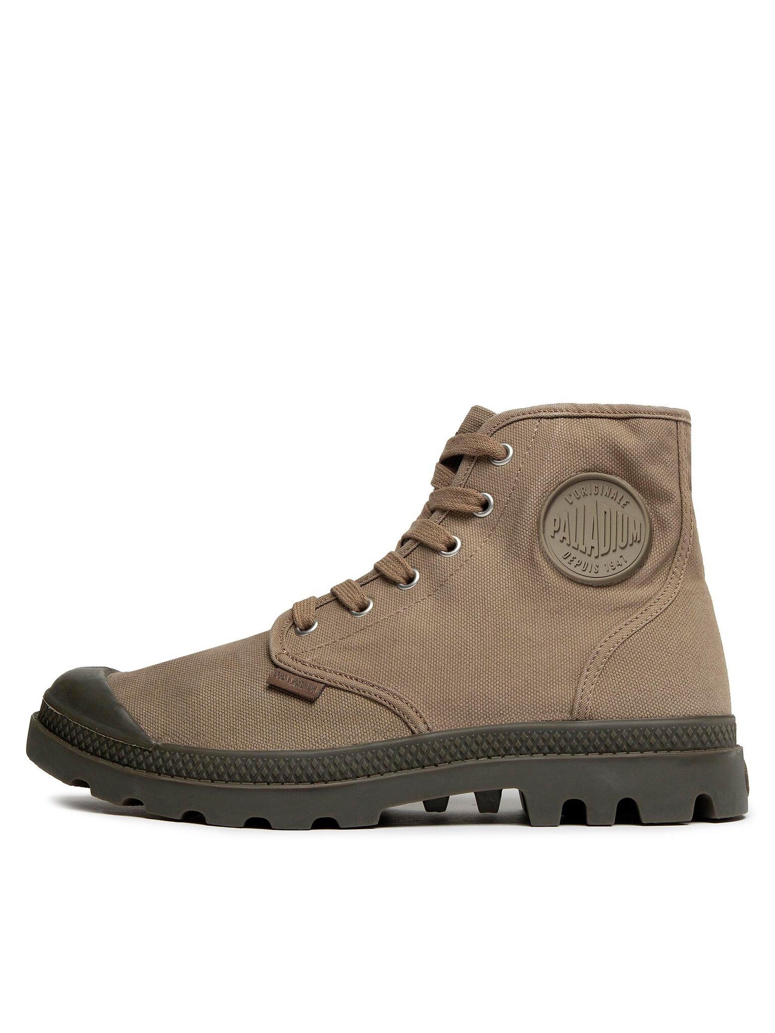 Palladium Schnürstiefeletten Pampa Hi 02352-308-M Grün Schnürstiefel
