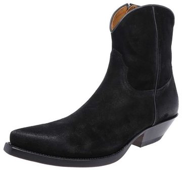 FB Fashion Boots REY Herren Westernstiefelette Schwarz Stiefelette Rahmengenäht