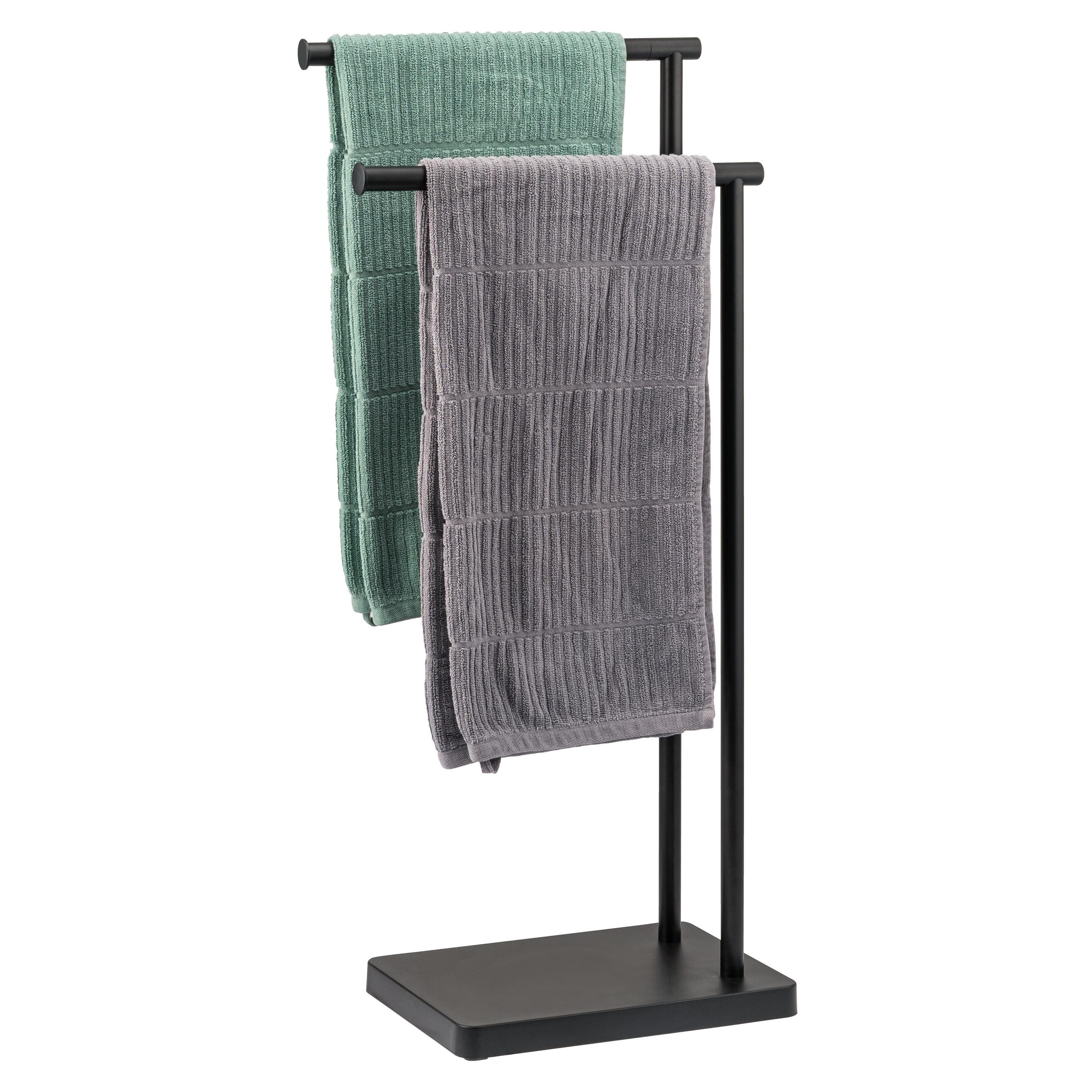 bremermann Handtuchständer Stand-Handtuchhalter freistehend, 2 Stangen