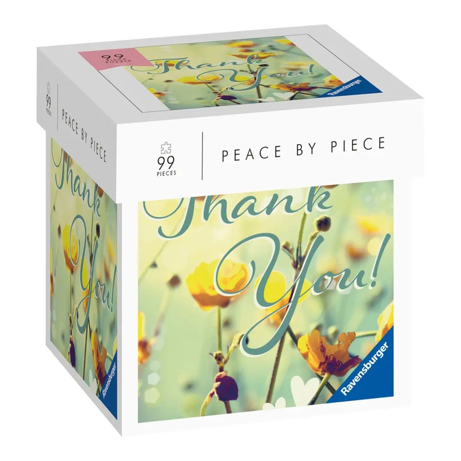 Ravensburger Puzzle Erwachsenenpuzzle 99 Teile - Thank you, 99 Puzzleteile