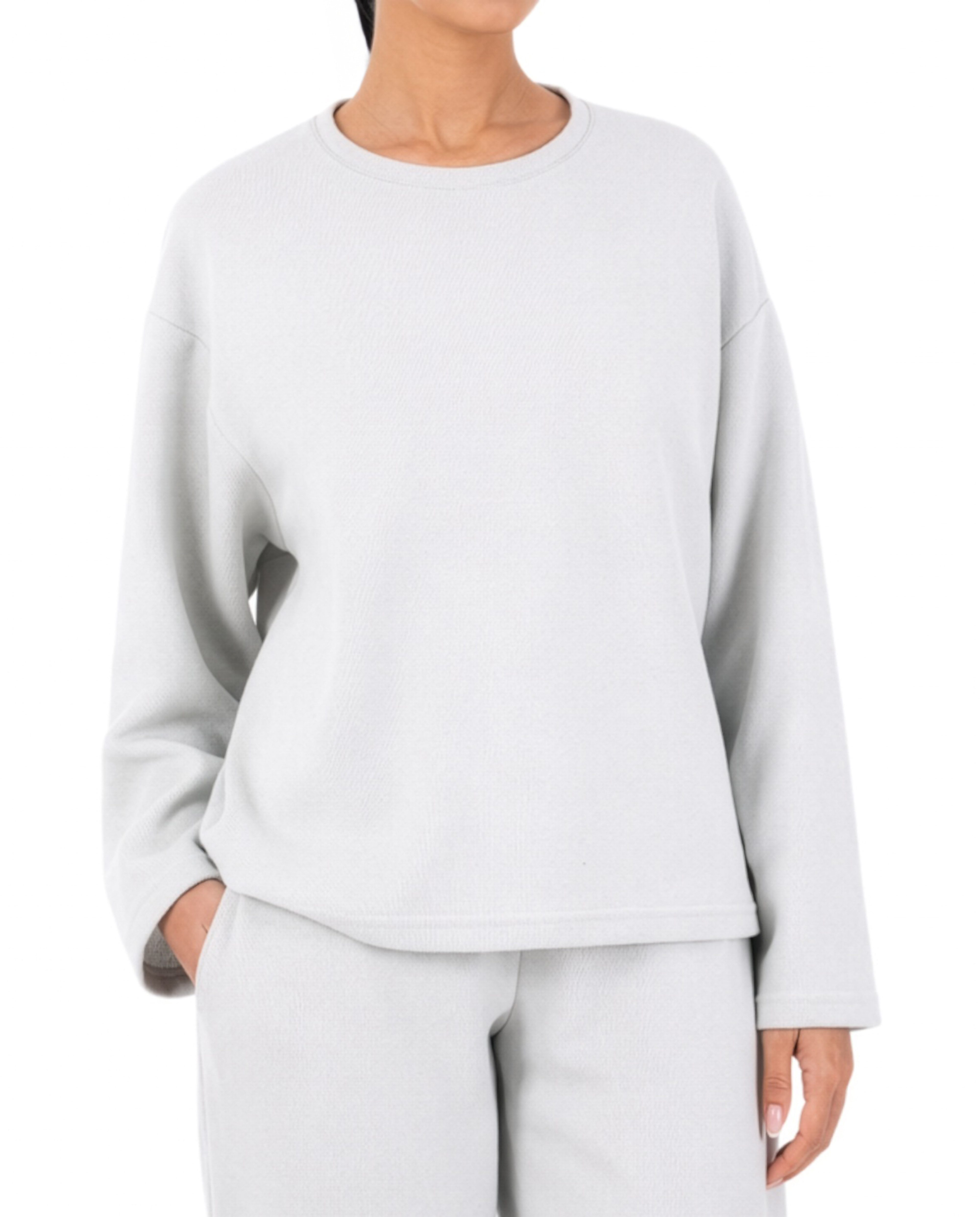 Longsleeve Sirel, Langarmshirt Oversize Fit mit Rundhalsausschnitt, Sport