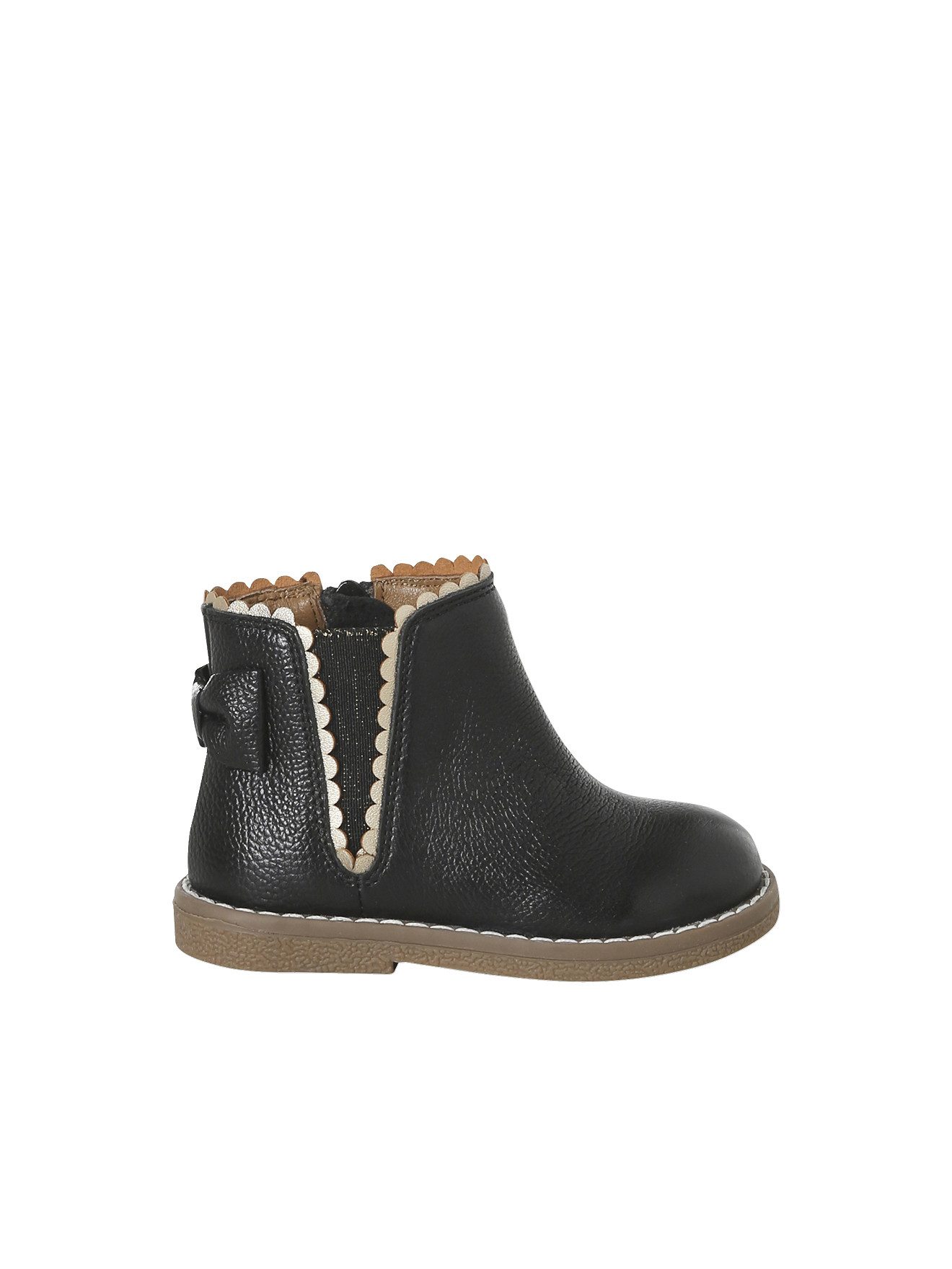 Mädchen Baby Boots mit Dehneinsatz Babystiefel