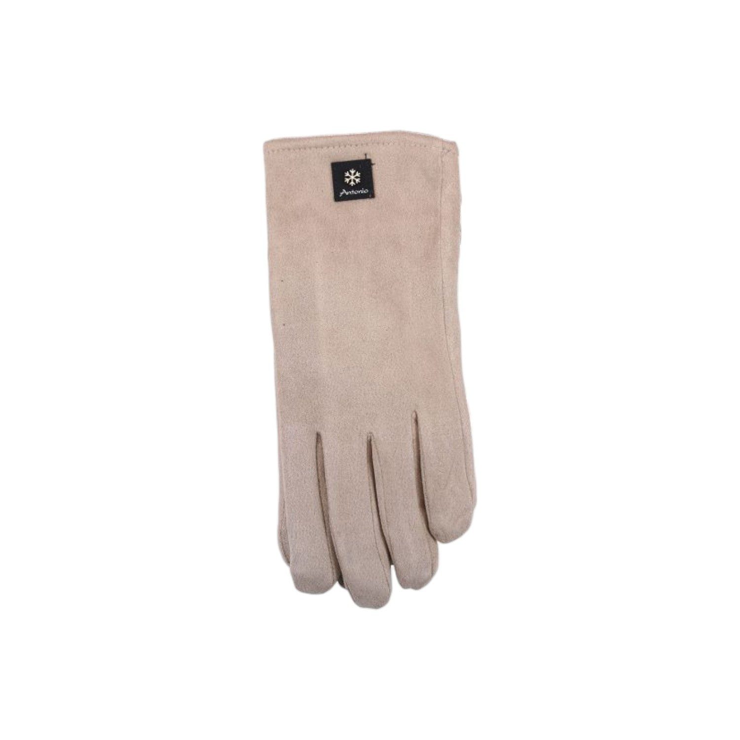 Strickhandschuhe Gefütterte Winter Damen Handschuhe » Suede mit Teddy Innenfutter