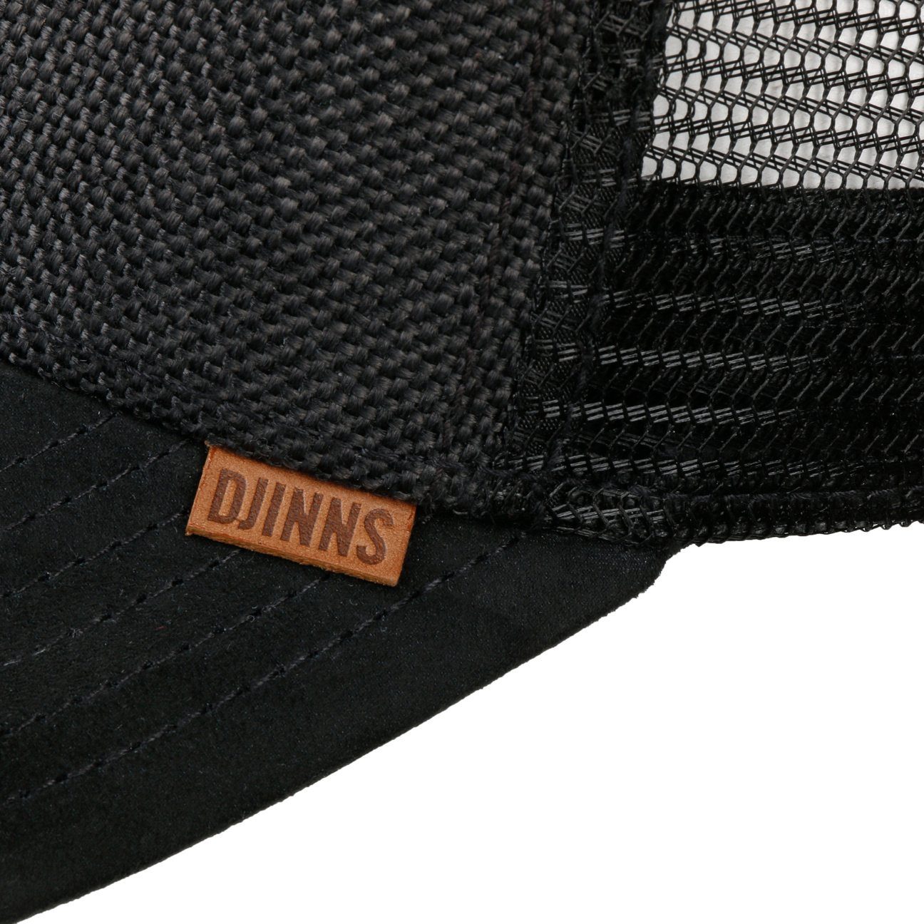 Basecap Djinns (1-St) schwarz Snapback Cap Trucker