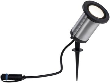 Paulmann LED Gartenstrahler Plug & Shine, Plug & Shine, LED fest integriert, Warmweiß, LED-Modul, 3000K 24V IP65 Anthrazit