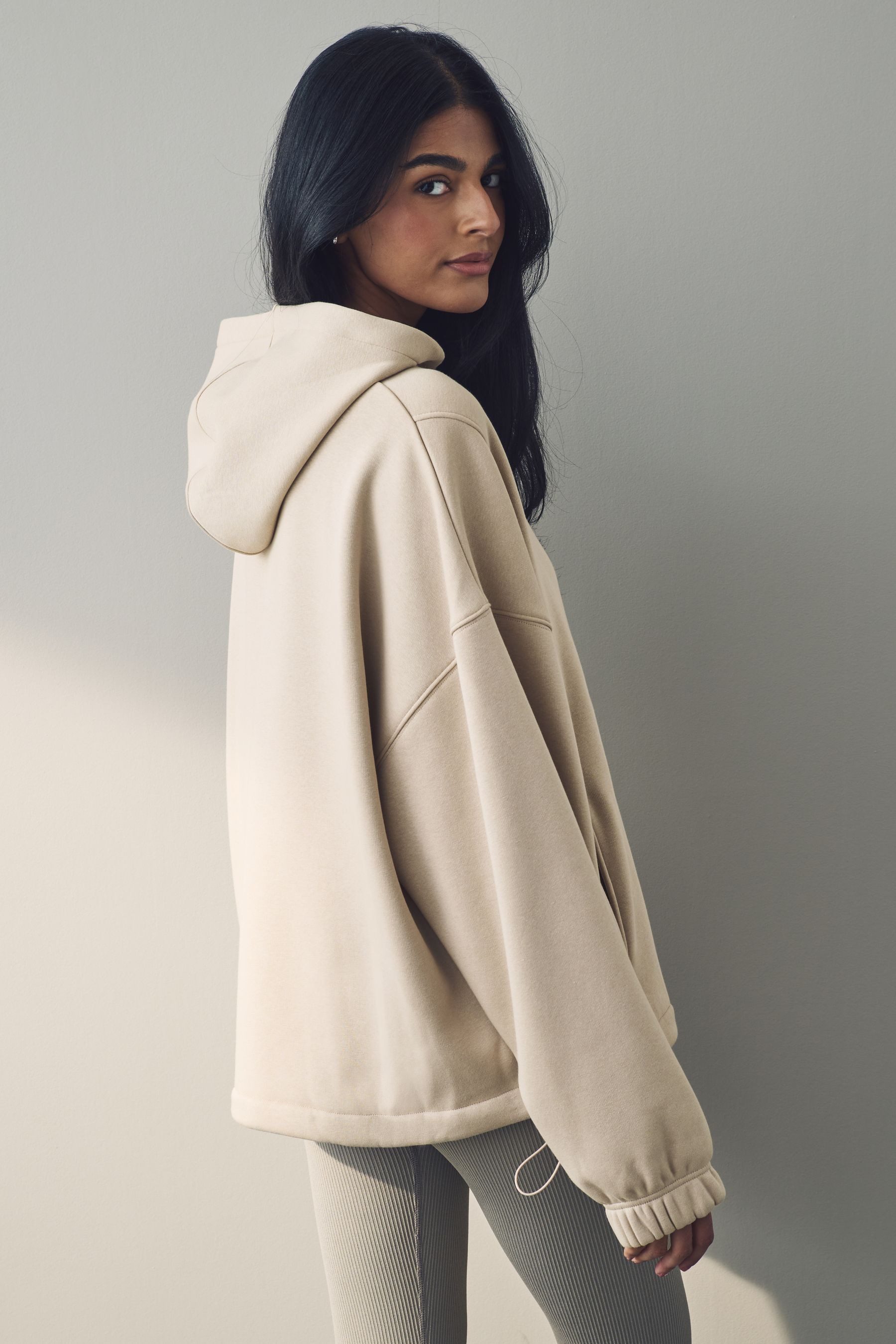 Next Kapuzensweatshirt Mit Fleece gefütterter, schwerer günstig online kaufen