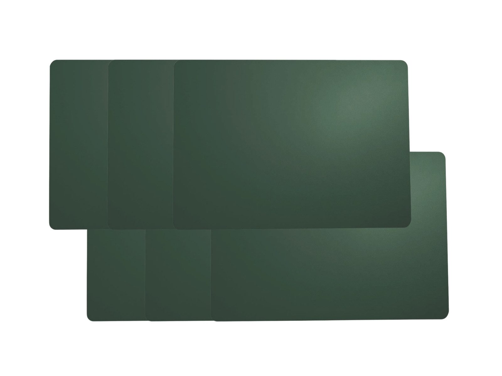 ASA SELECTION Platzset Tischset Lederoptik kale grün 46x33cm Set6