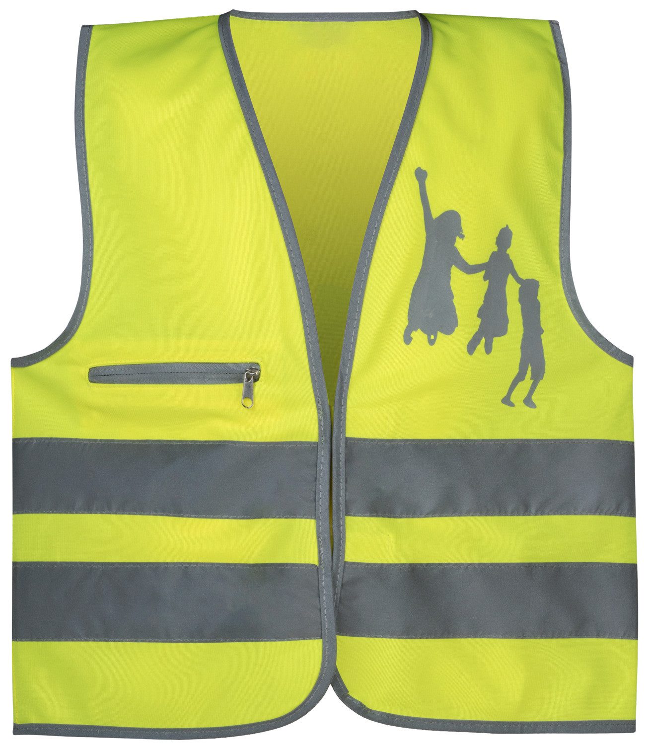 Reflektorband Sicherheitsweste 3-6 Jahre EN1