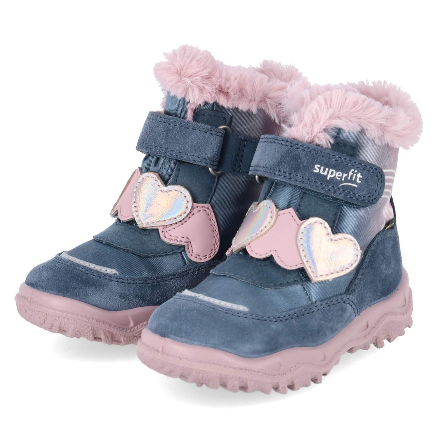 Superfit Superfit Winterstiefel 1-006061-8000 Unisex Leder & Textil blue Winterboots