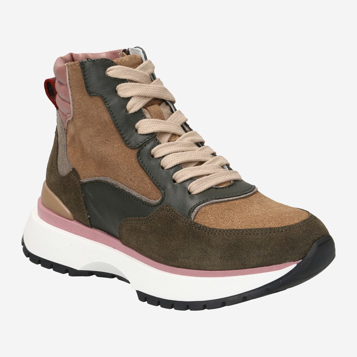 Maripé VIPITENO BAMBU, Sneaker in Grün kombiniert für Damen Sneaker