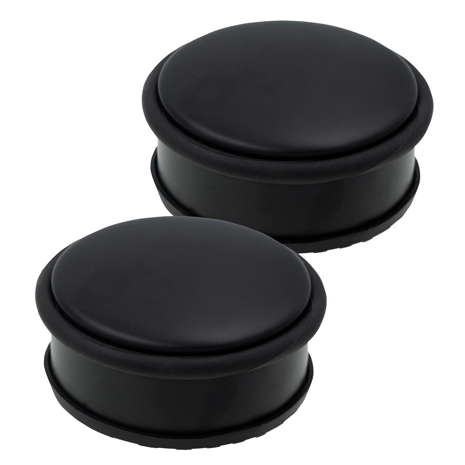 hrb Bodentürstopper Türstopper aus Edelstahl schwerer Stopper für Boden (2 St)