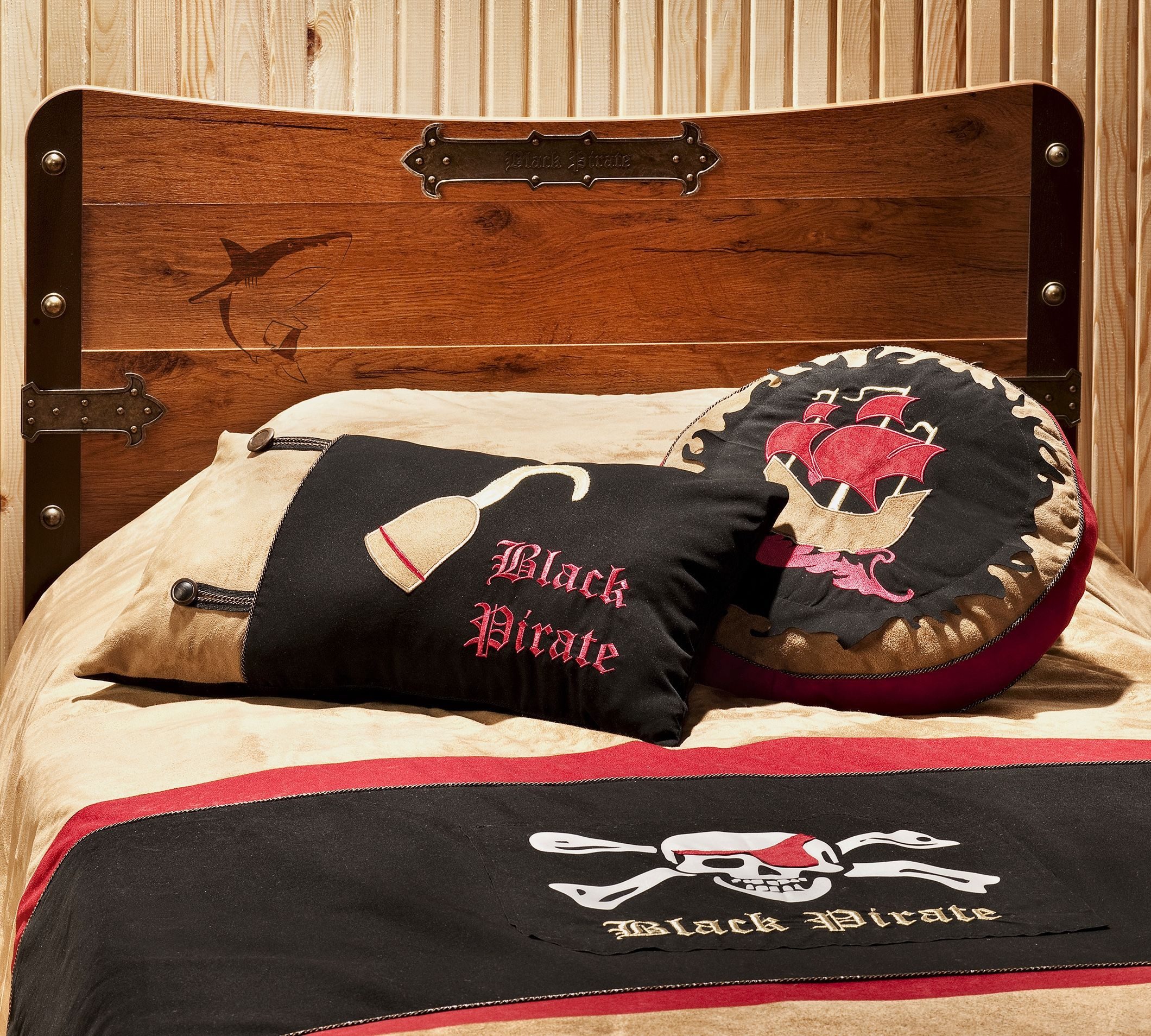 Möbel-Zeit Tagesdecke PIRATE Set, 120-140 cm