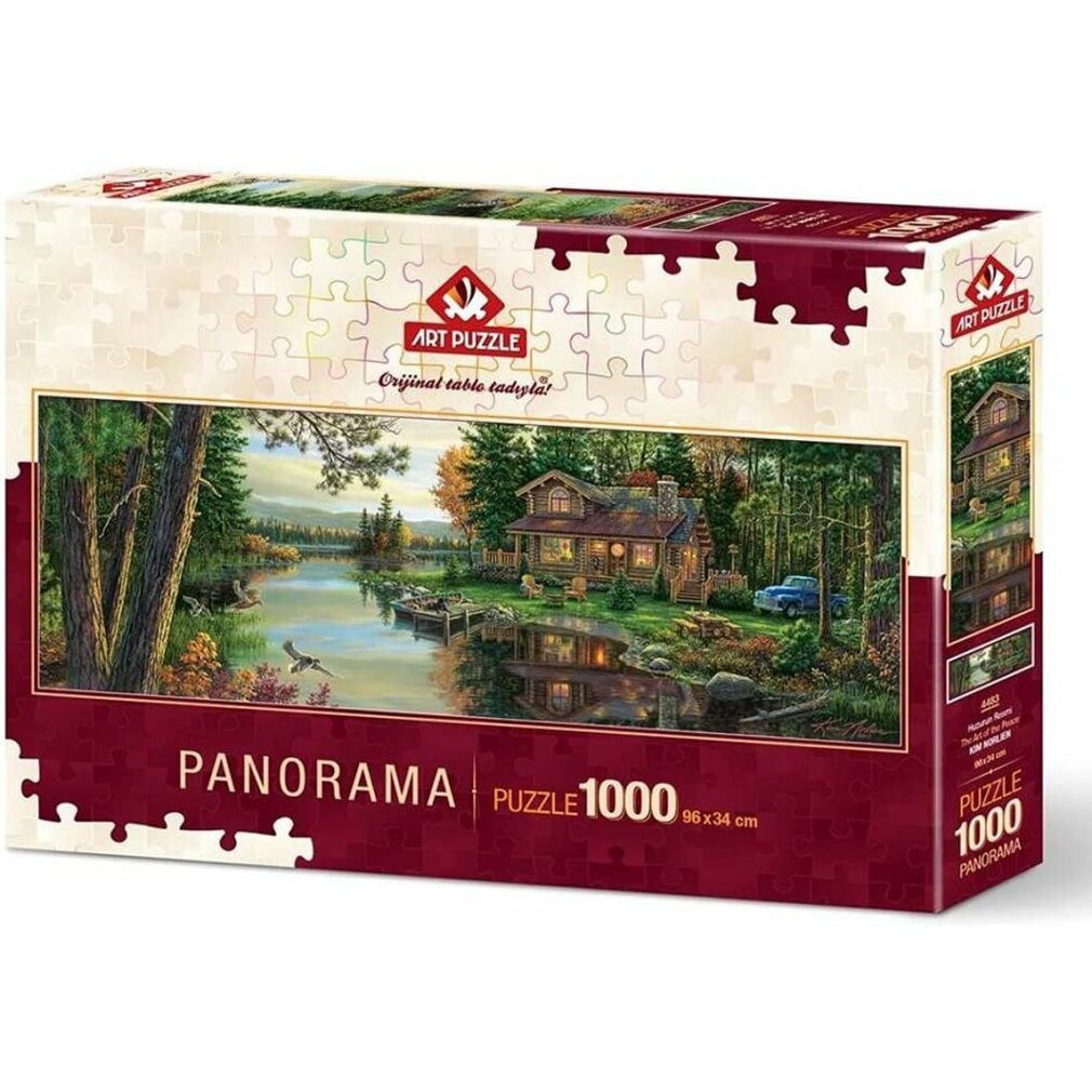 ART PUZZLE Puzzle Panoramapuzzle Rast in der Hütte 1000 Teile, Puzzleteile