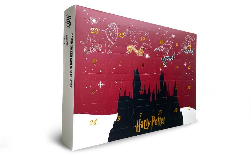 Sockswear Socken Harry Potter Socken Adventskalender