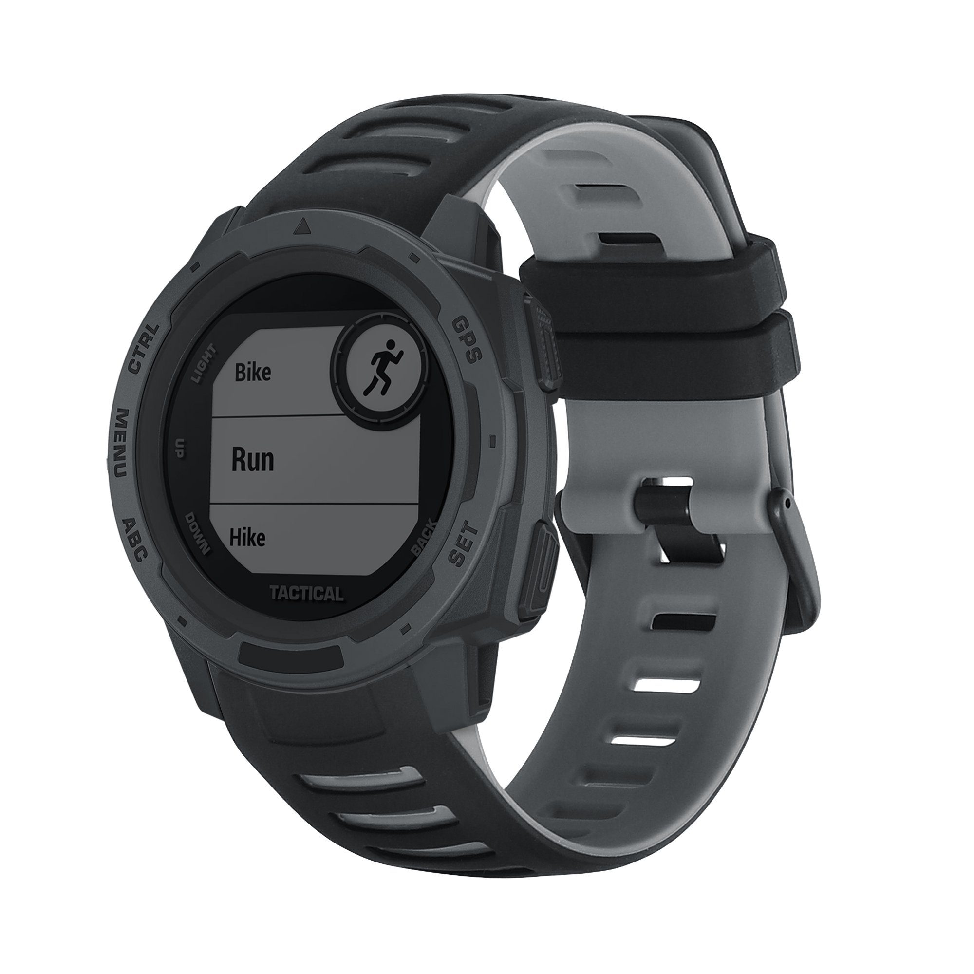 kwmobile Uhrenarmband Armband für Garmin Instinct 2 Solar / Instinct 2,  Ersatzarmband Fitnesstracker - Fitness Band Silikon
