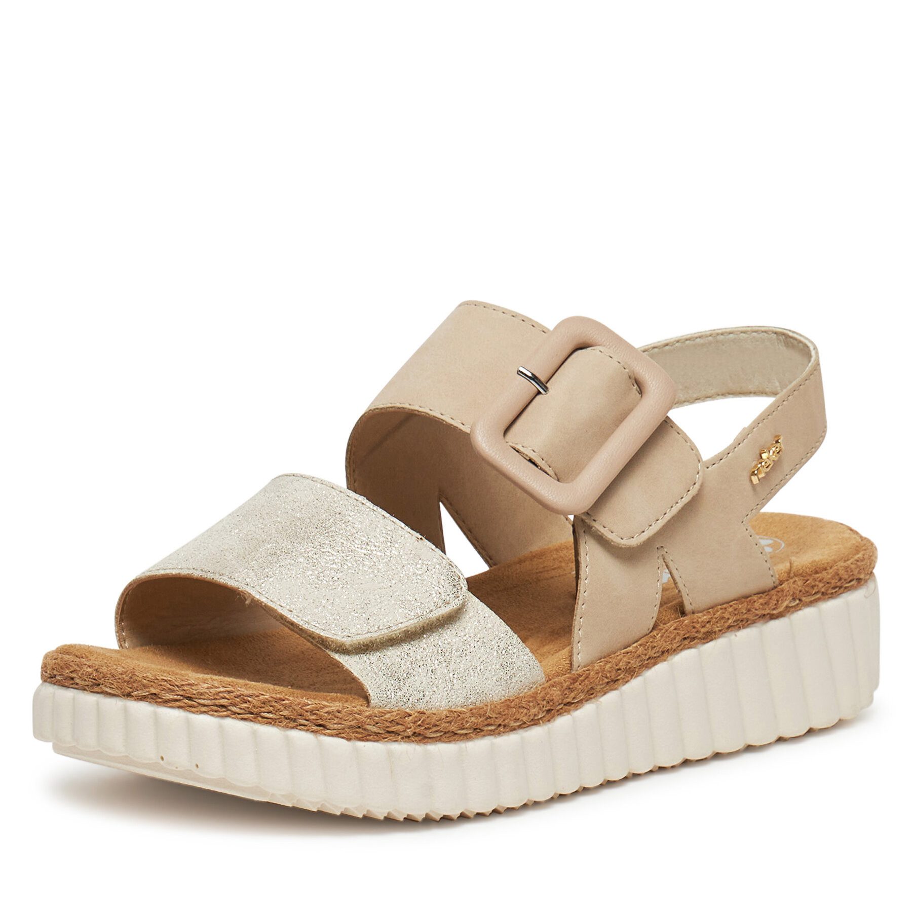 Rieker Rieker Damen-Sandalen Beige 69260-60 Sandale
