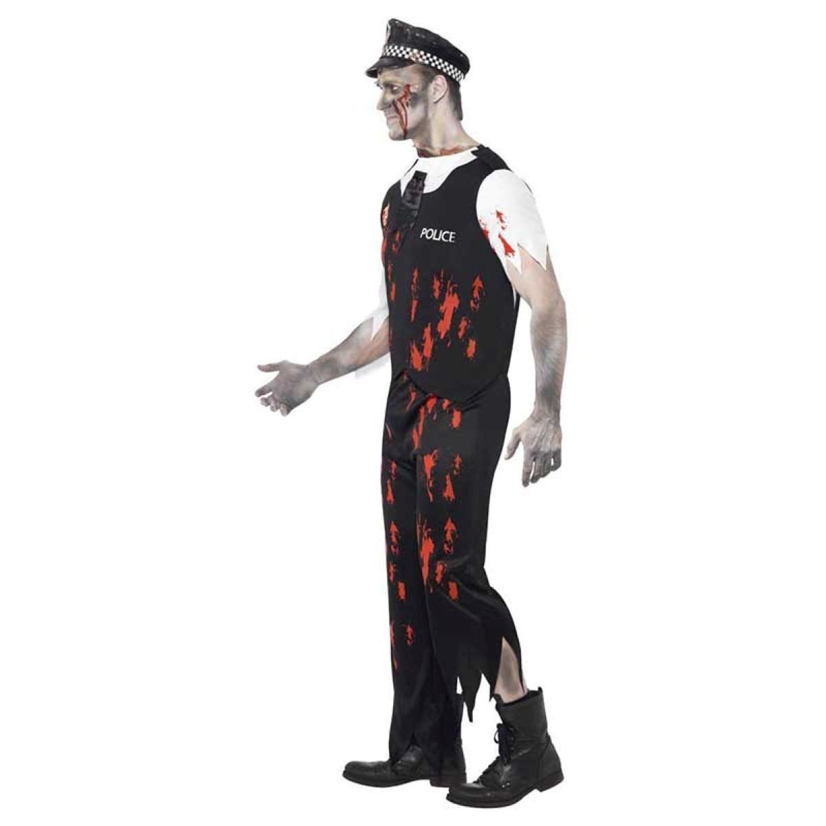 Smiffys Zombie-Kostüm Kostüm Zombie Policeman Gr.M