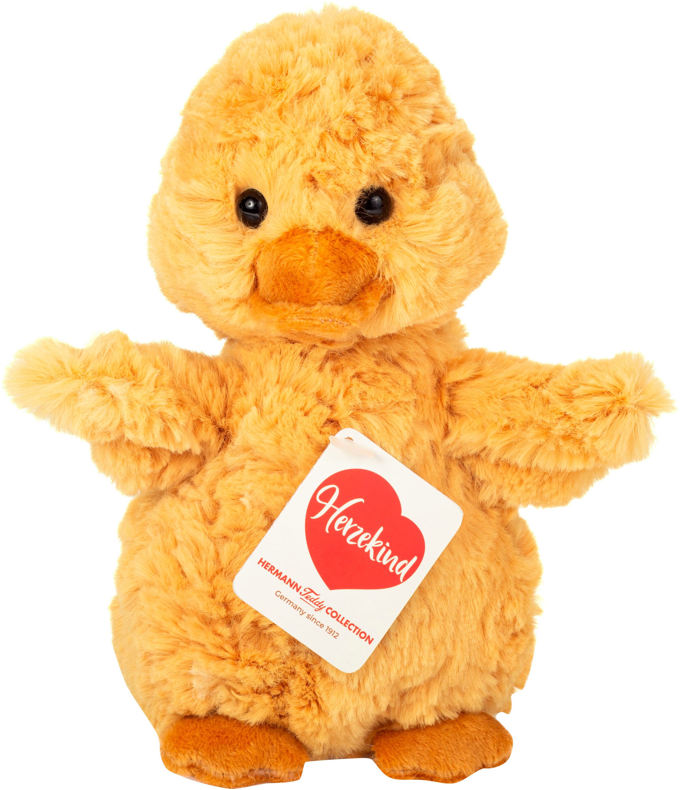 Teddy Hermann 94176 Kuscheltier Küken – 10 Cm, Weich, Für Kinder Ab 0 Monaten, Waschbar