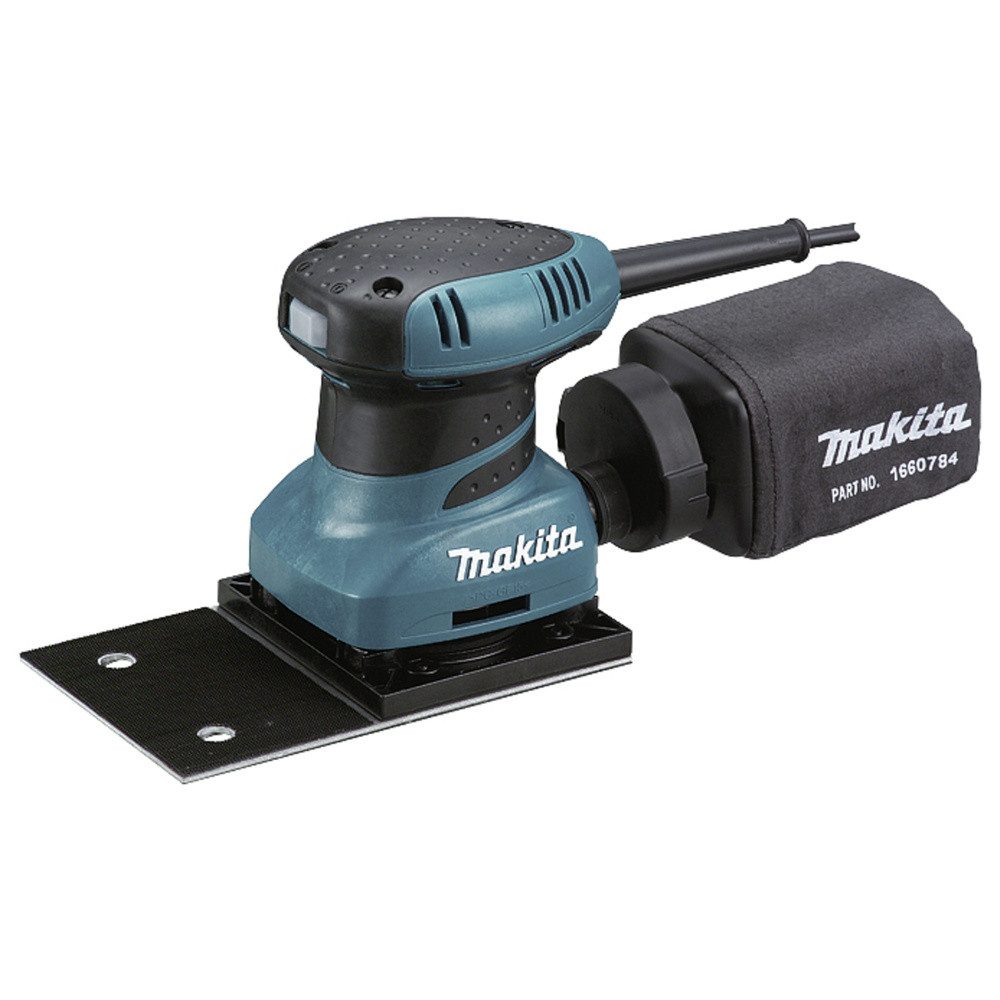 Makita Schwingschleifer Makita BO4566J Schwingschleifer inkl. Koffer 200 W 100 x 164 mm