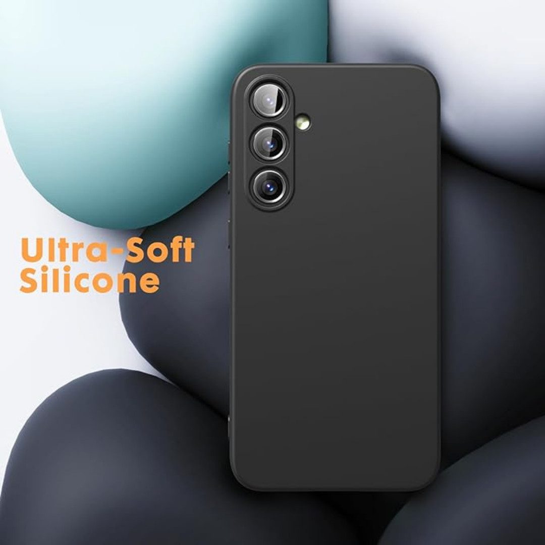 SmartUP Smartphone-Hülle Hülle + 2X Schutzglas für Samsung Galaxy S23 FE 5G Panzerfolie Case 9H, Rundumschutz, Displayschutz – Bild 2 von 5